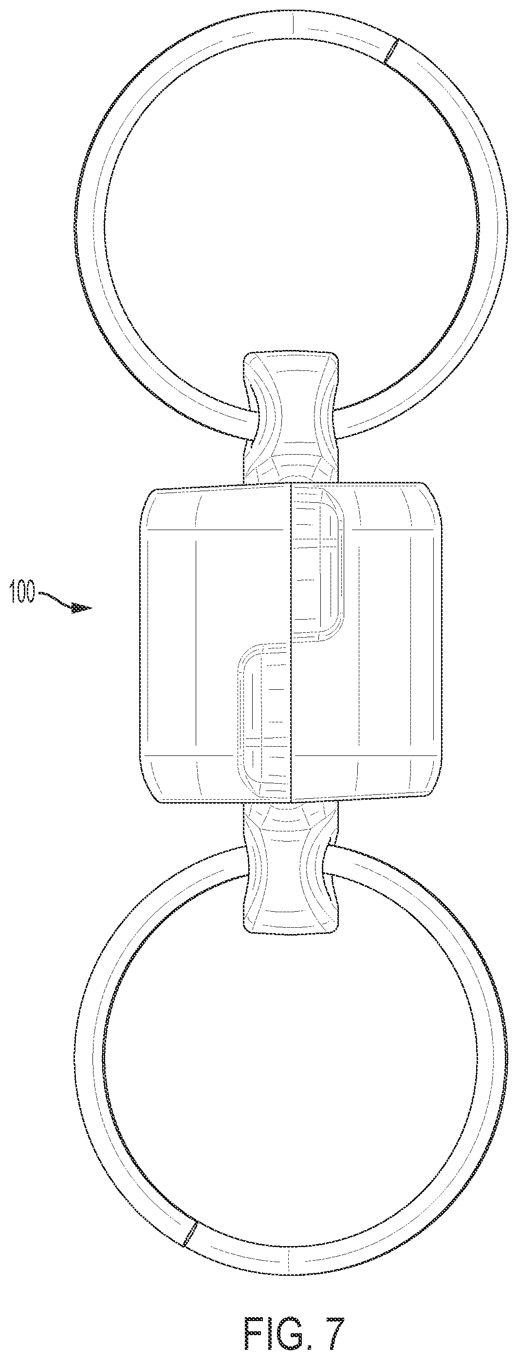 Patent US12137778 Figure 5 – Systems and methods for a connection device with magnetic alignment of a lip and ridge