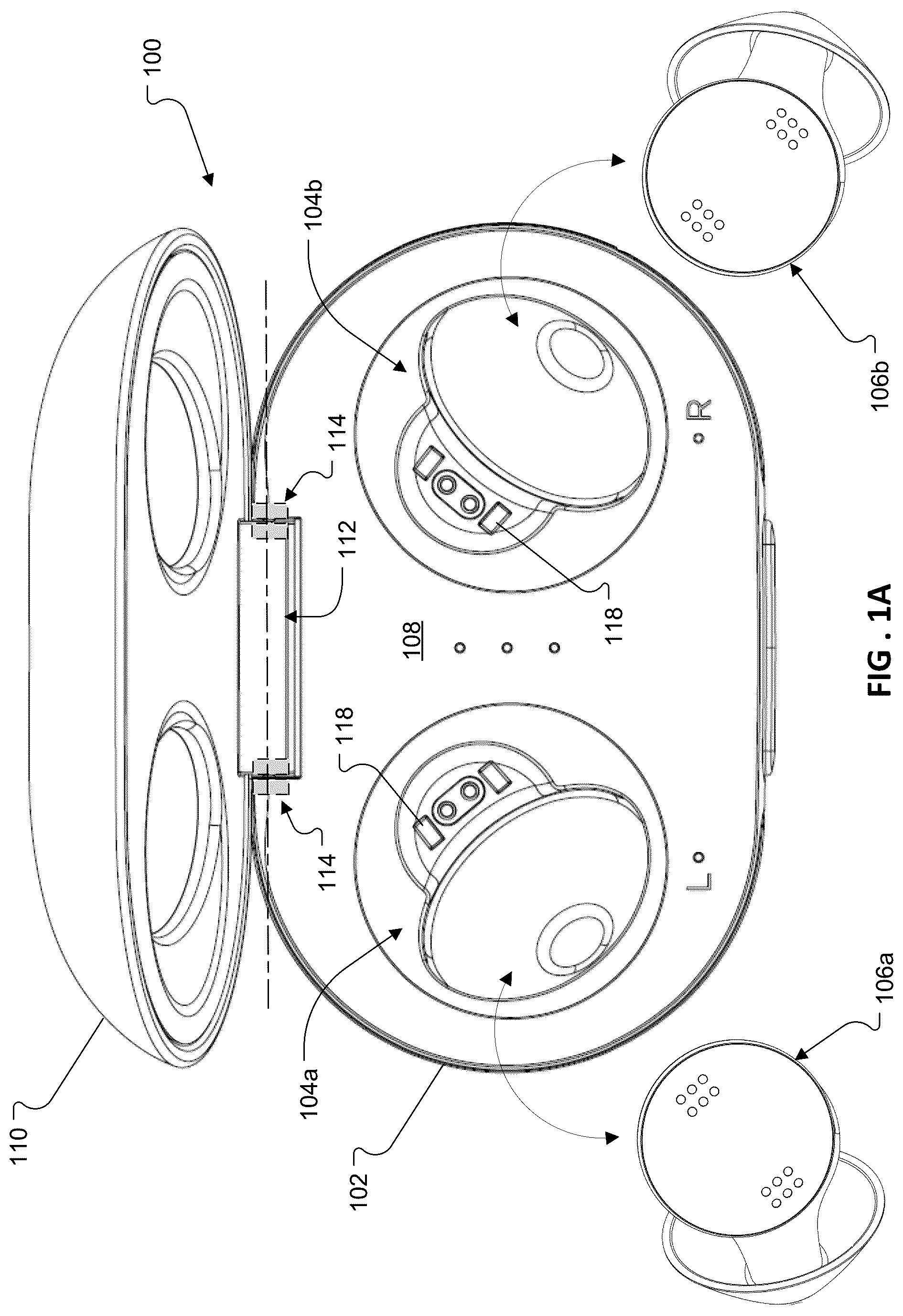 Patent US12137780 Figure 1 – Cases with multipole magnet hinges