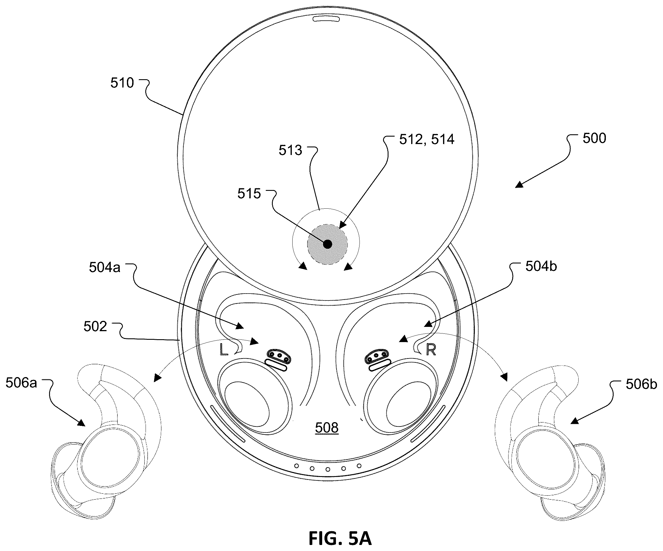 Patent US12137780 Figure 10 – Cases with multipole magnet hinges