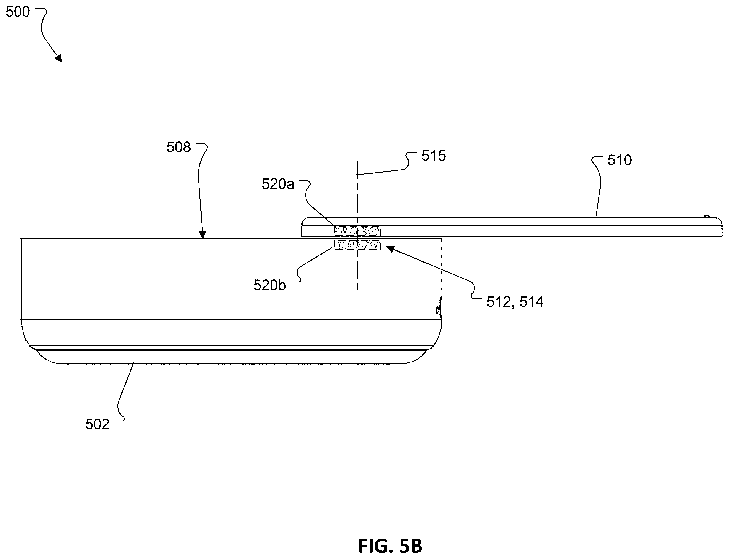 Patent US12137780 Figure 11 – Cases with multipole magnet hinges