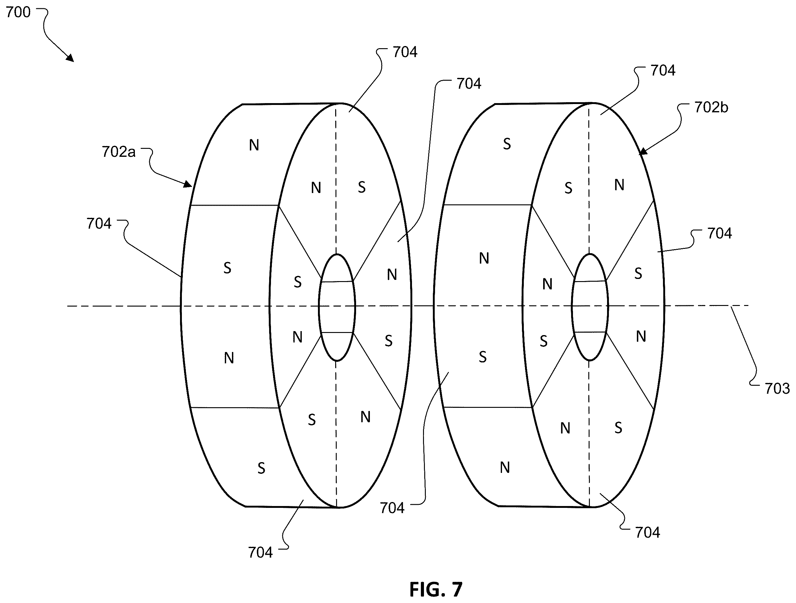 Patent US12137780 Figure 15 – Cases with multipole magnet hinges