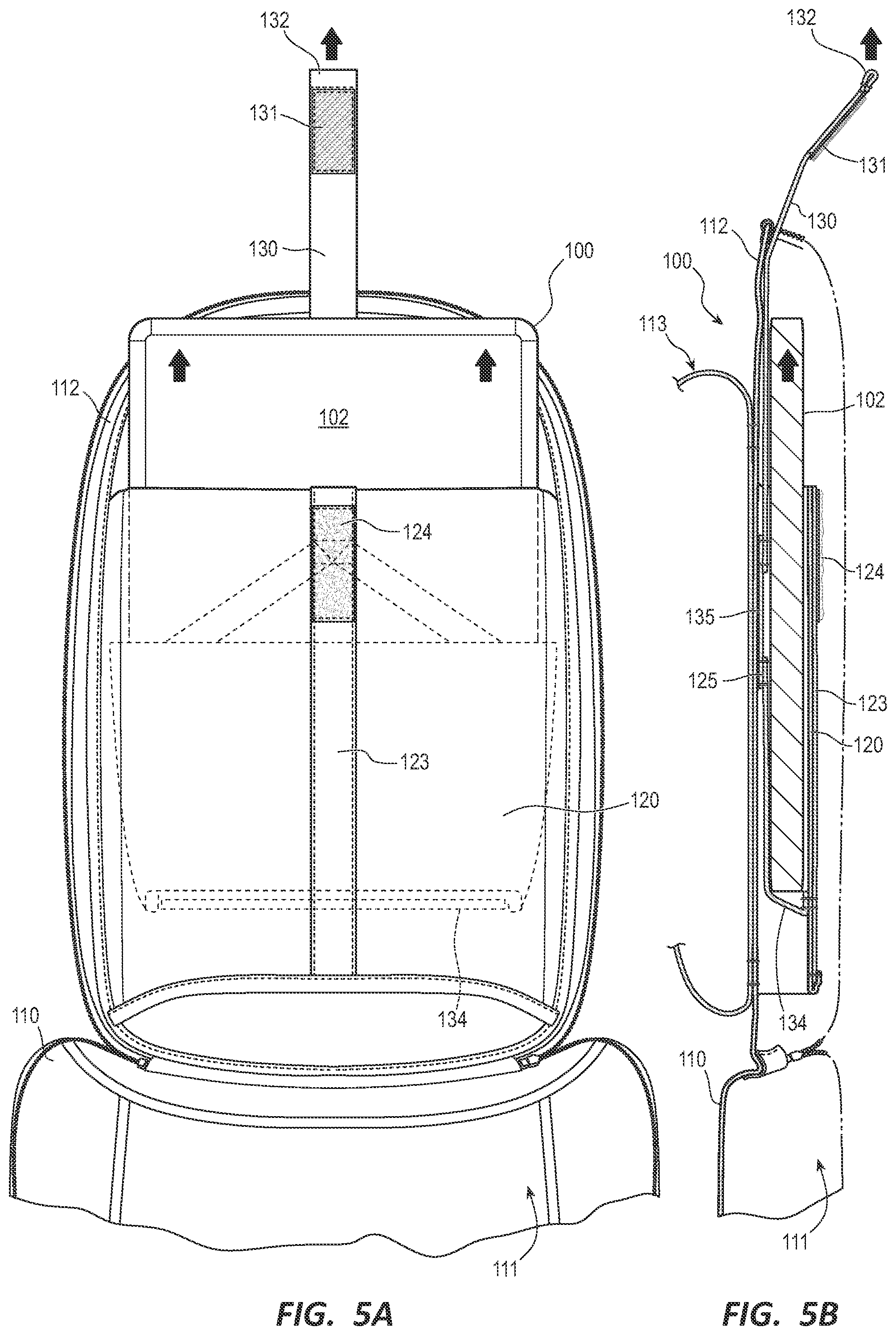 Patent US12137782 Figure 5 – Laptop lift case