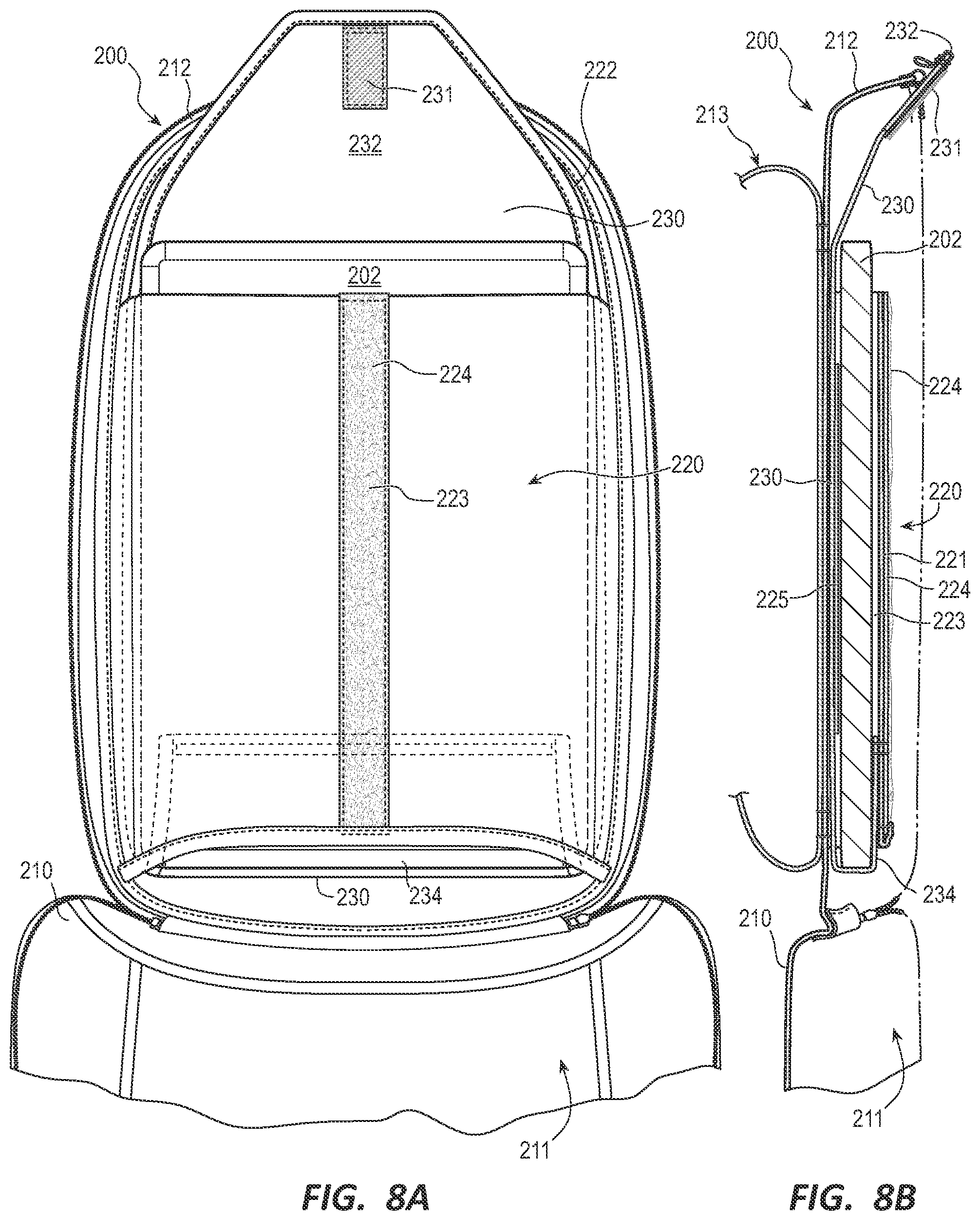 Patent US12137782 Figure 8 – Laptop lift case