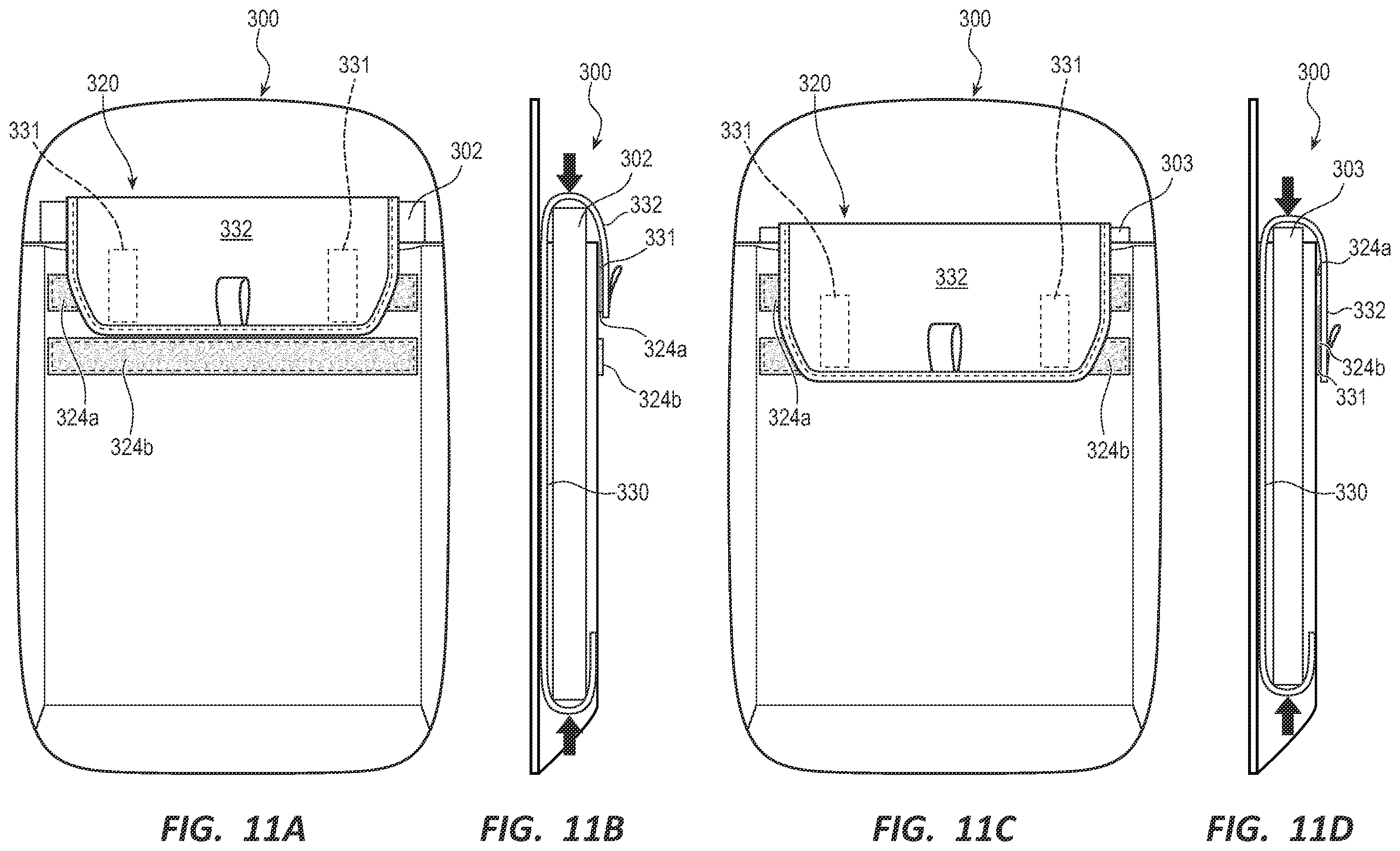 Patent US12137782 Figure 11 – Laptop lift case