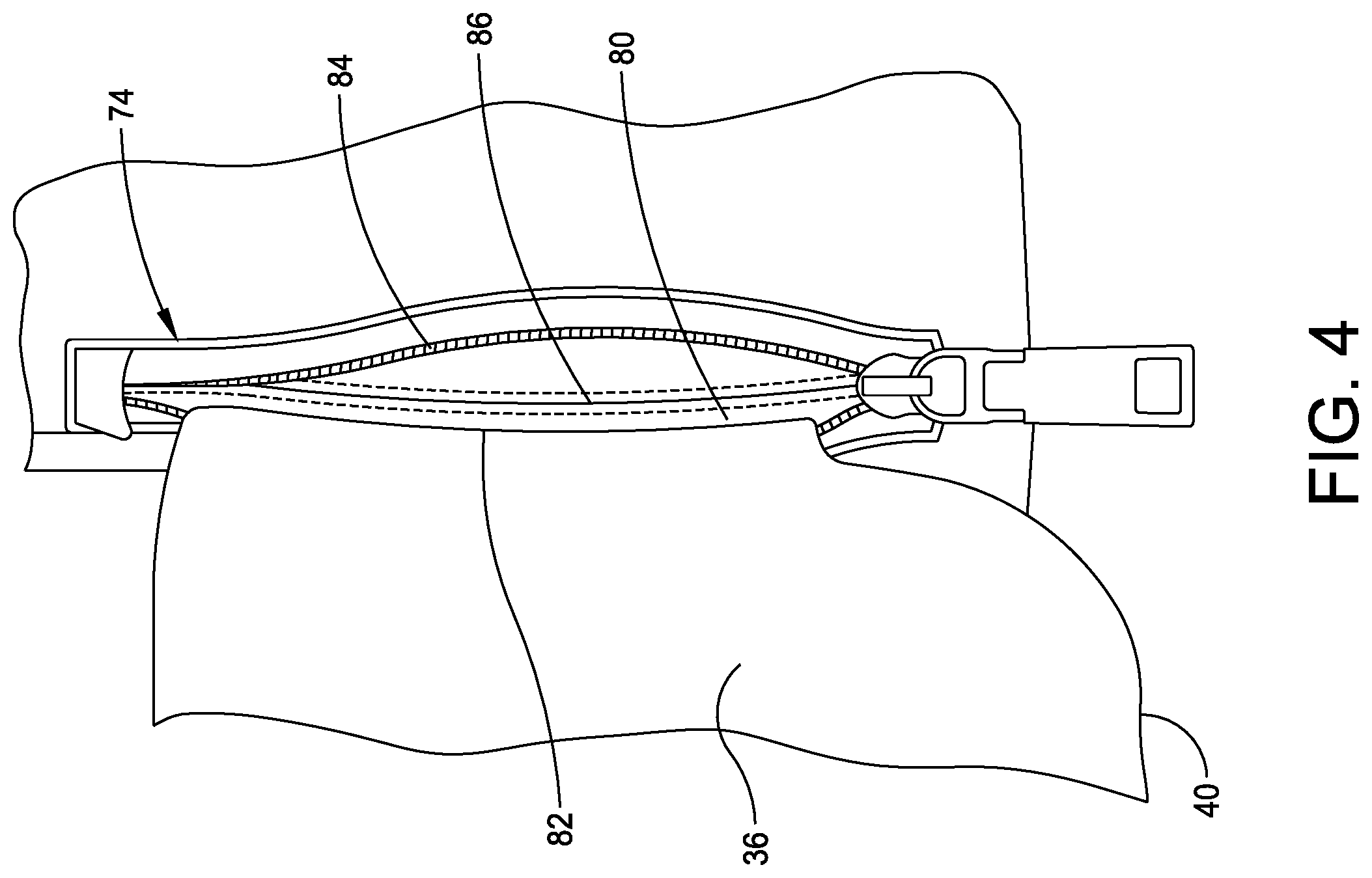Patent US12137783 Figure 4 – Repositionable bottle holder