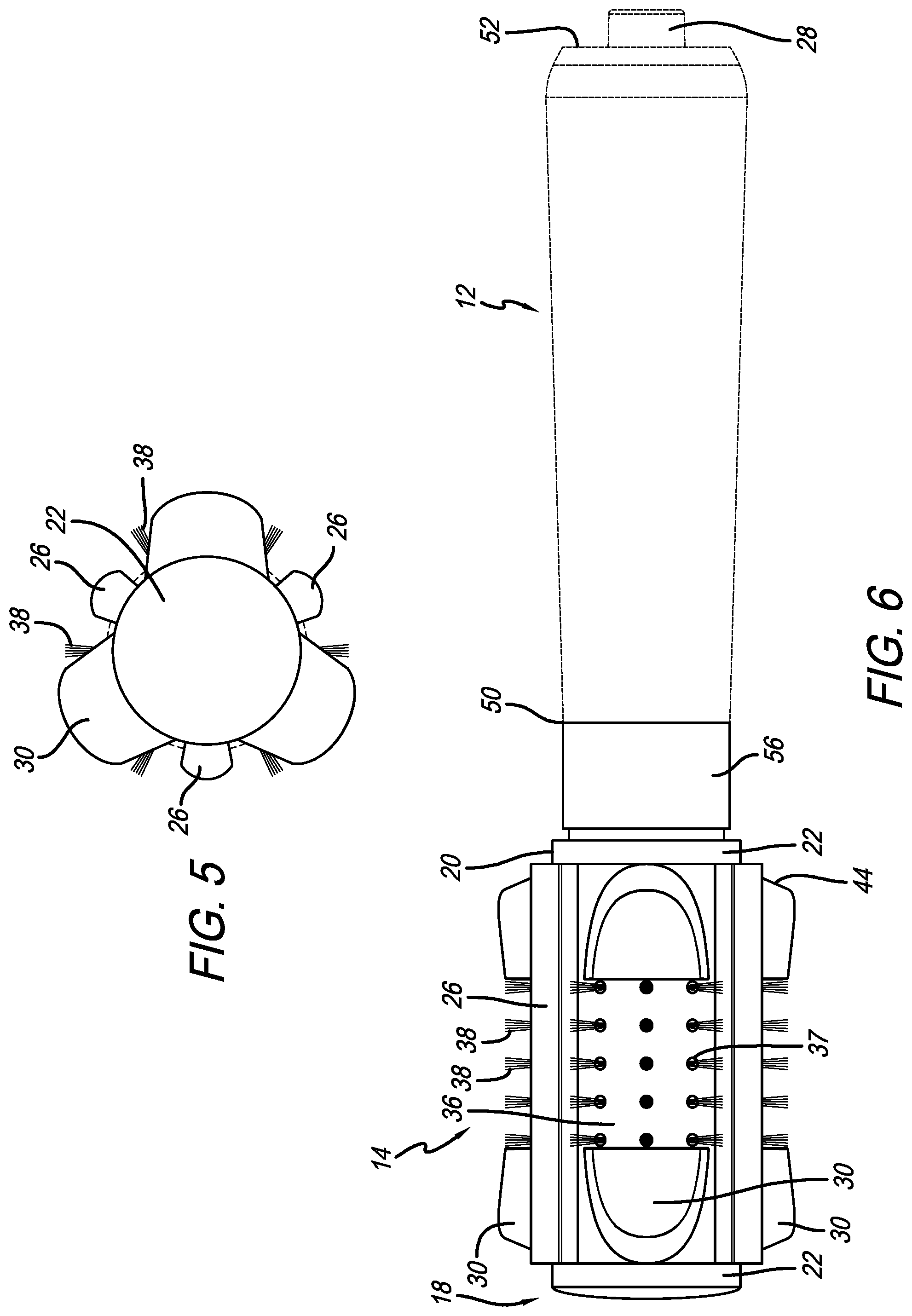 Patent US12137786 Figure 4 – Rotating hair styling and drying device