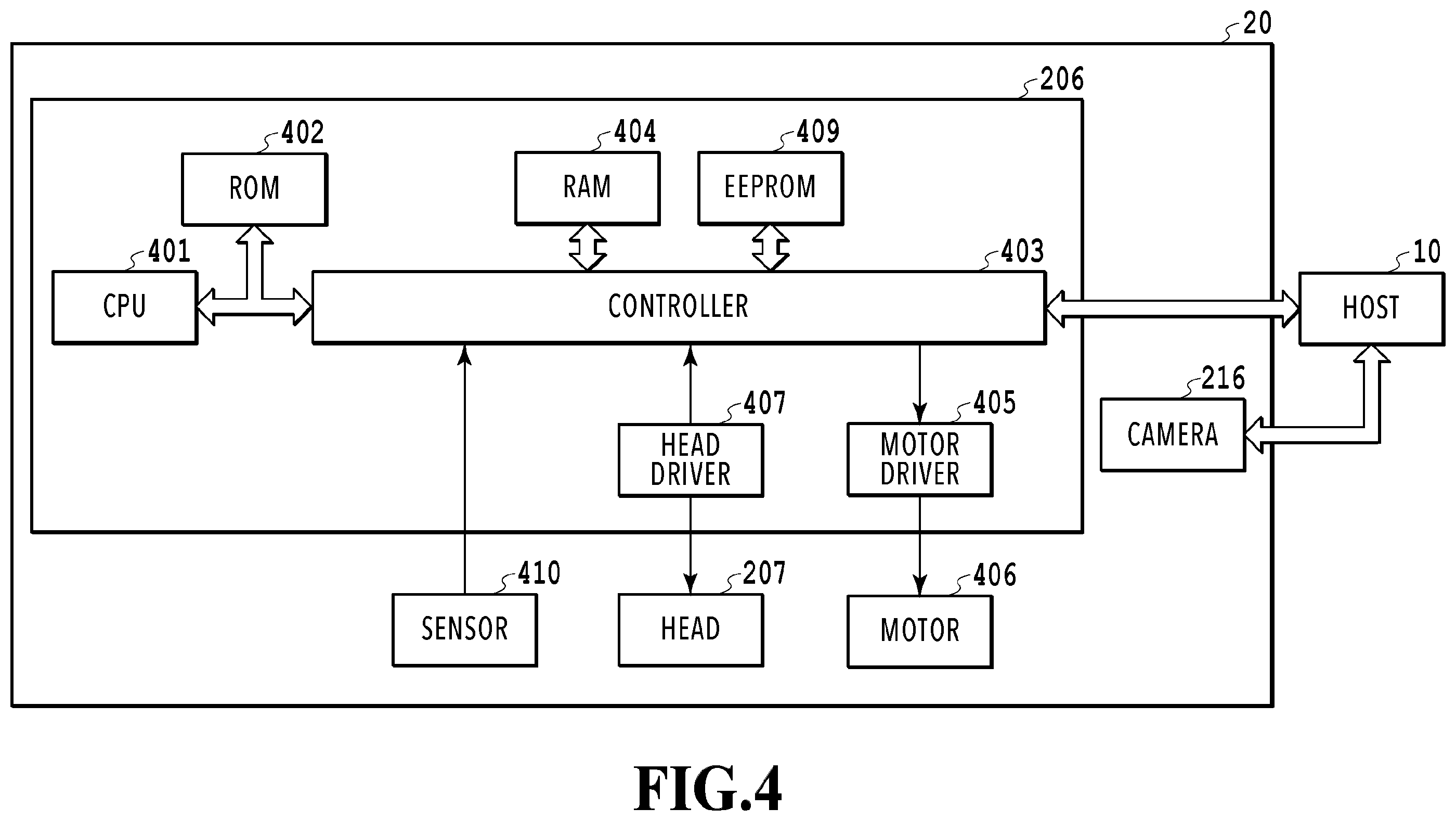 Patent US12137789 Figure 4 – Printing apparatus and controlling method
