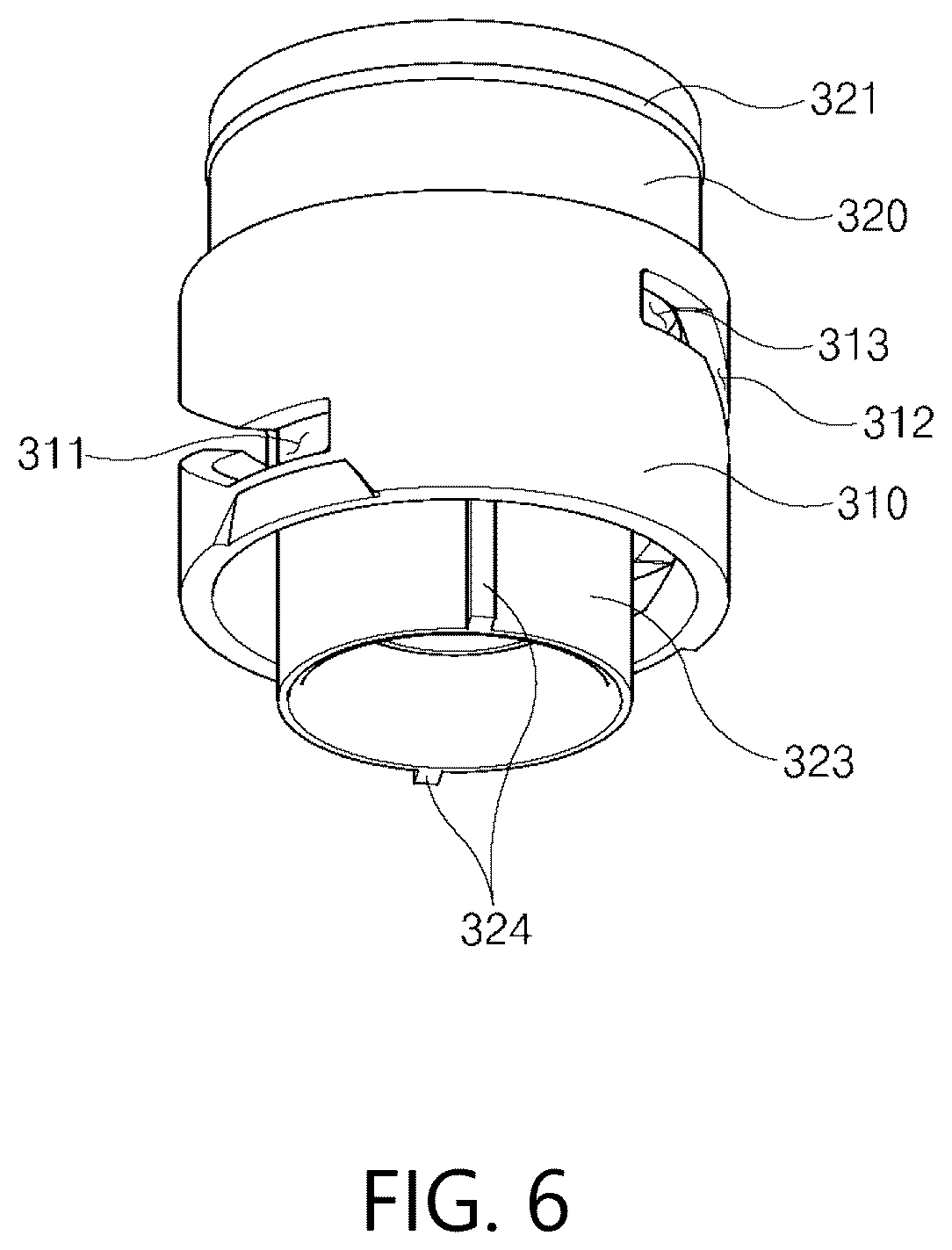 Patent US12137790 Figure 6 – Cosmetic auto dropper