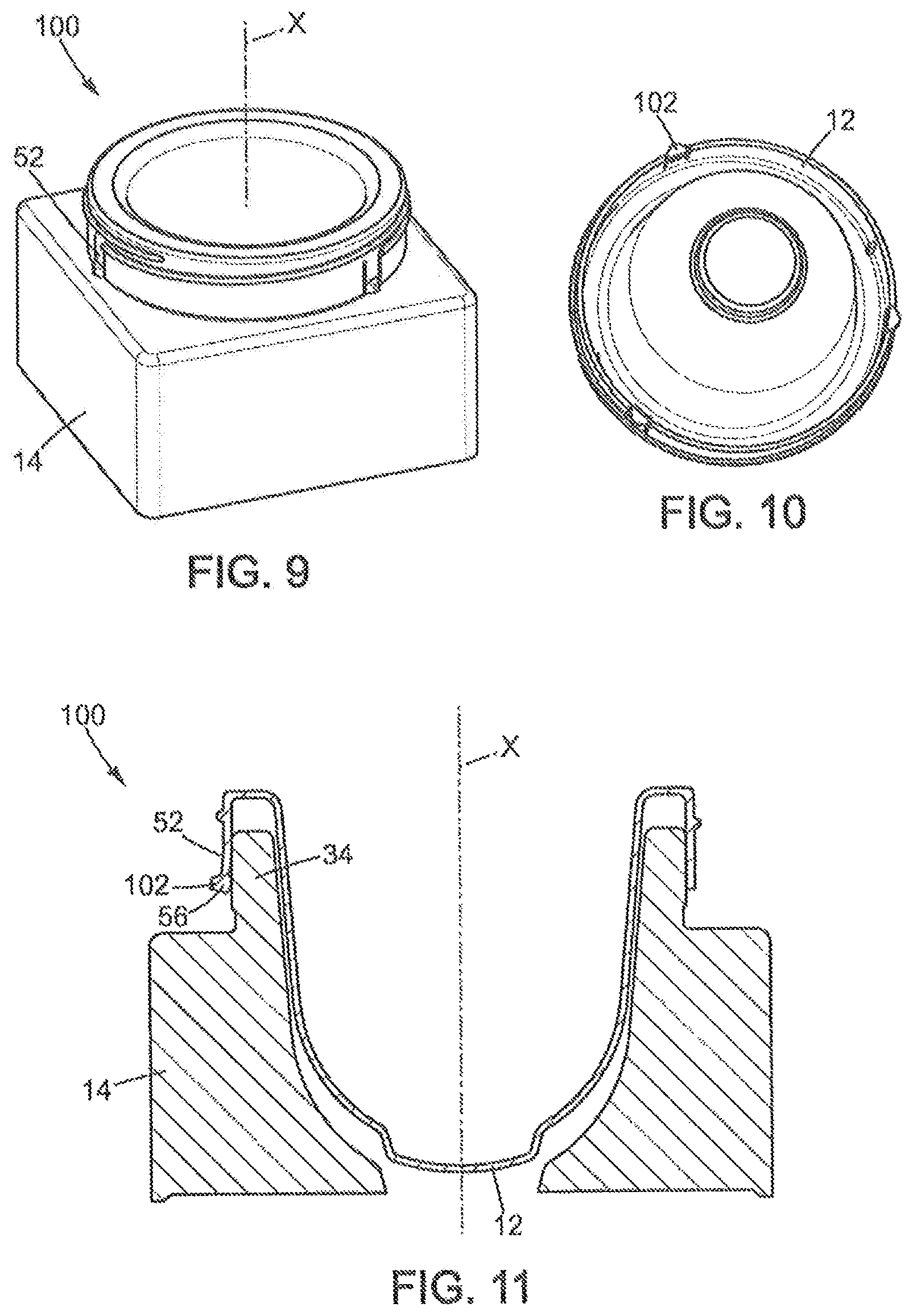 Patent US12137791 Figure 4 – Refillable device for packaging a cosmetic product