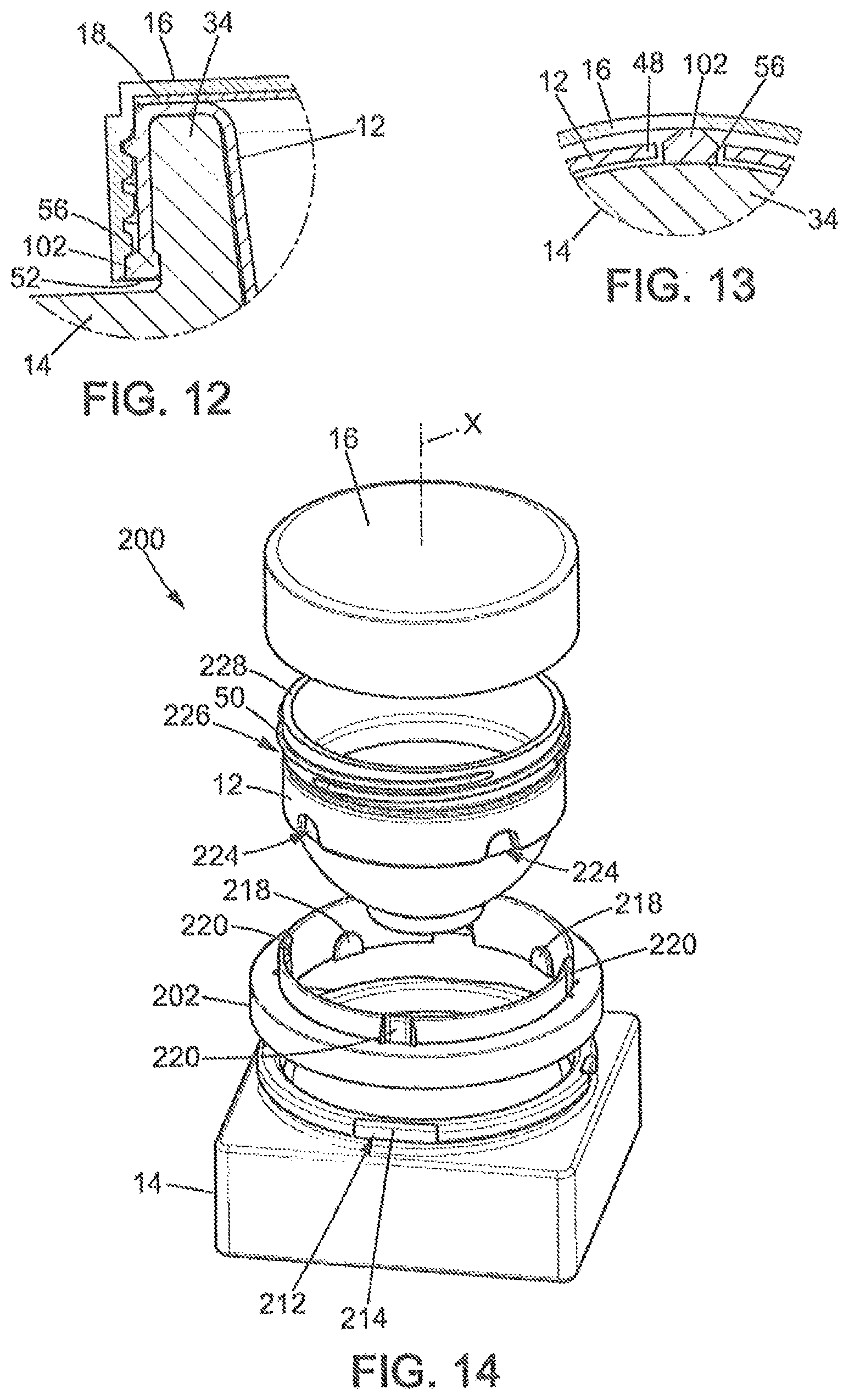 Patent US12137791 Figure 5 – Refillable device for packaging a cosmetic product