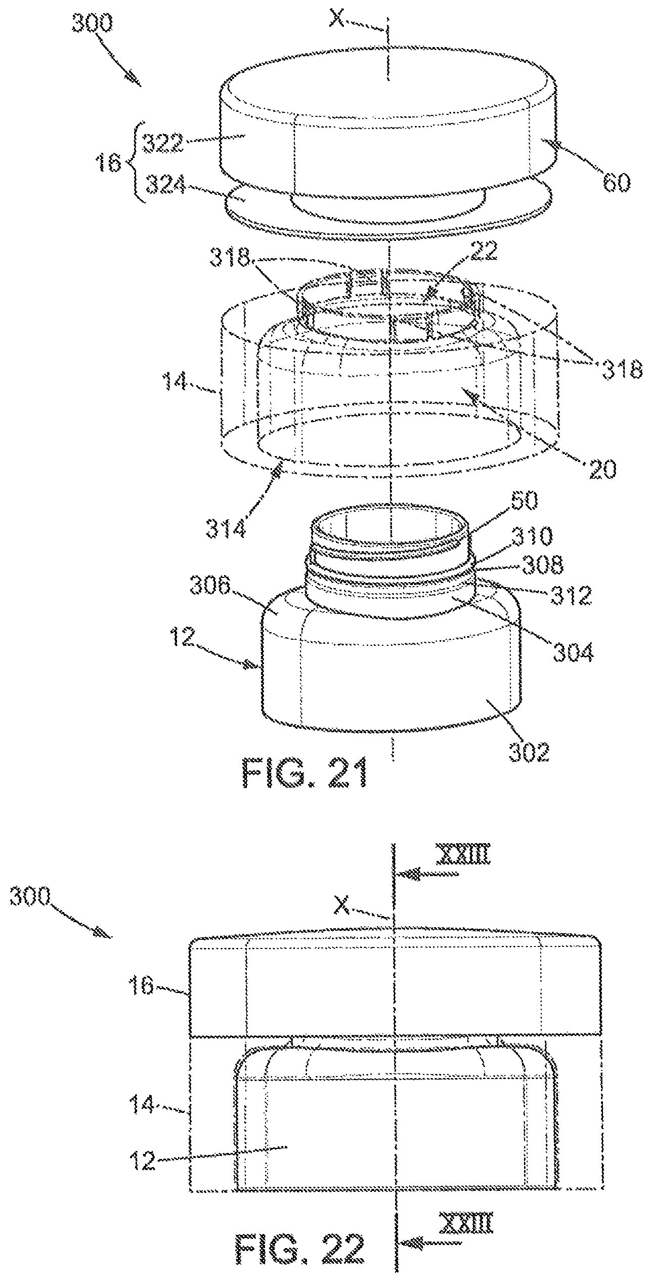 Patent US12137791 Figure 8 – Refillable device for packaging a cosmetic product