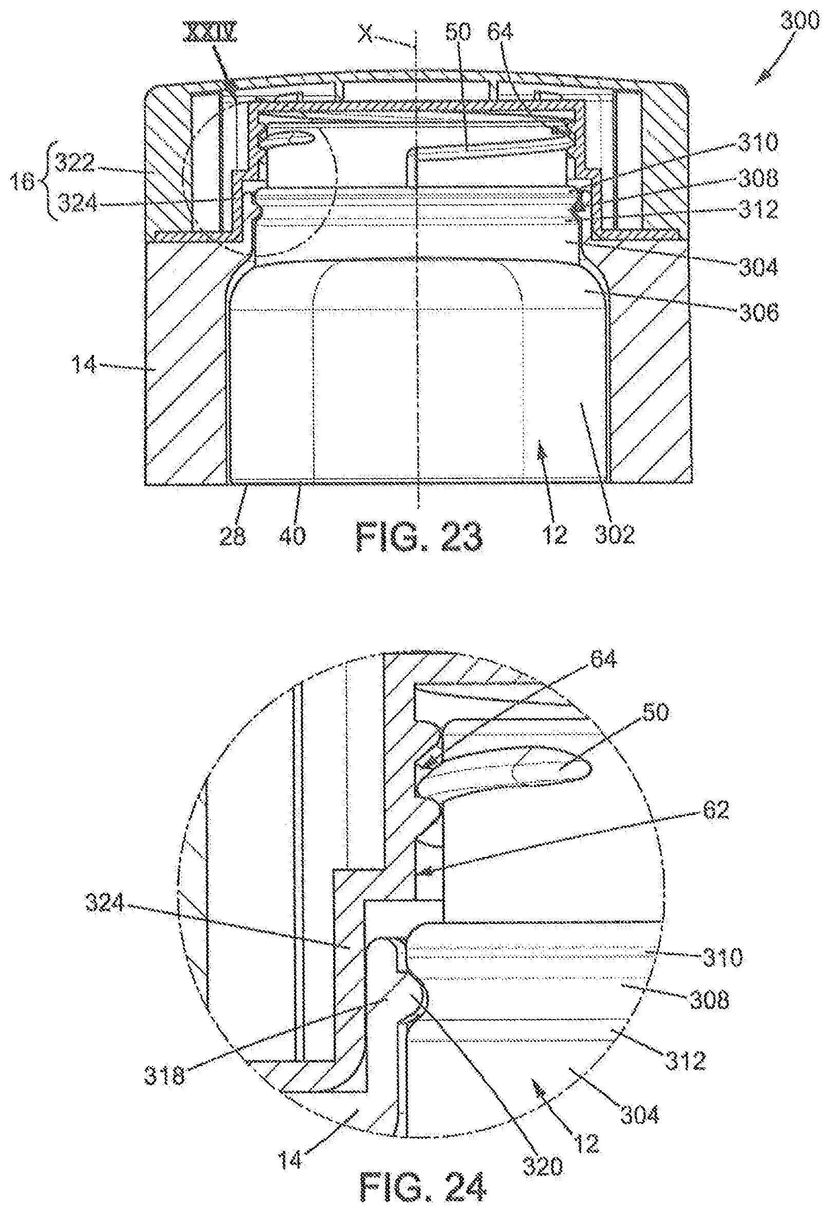Patent US12137791 Figure 9 – Refillable device for packaging a cosmetic product