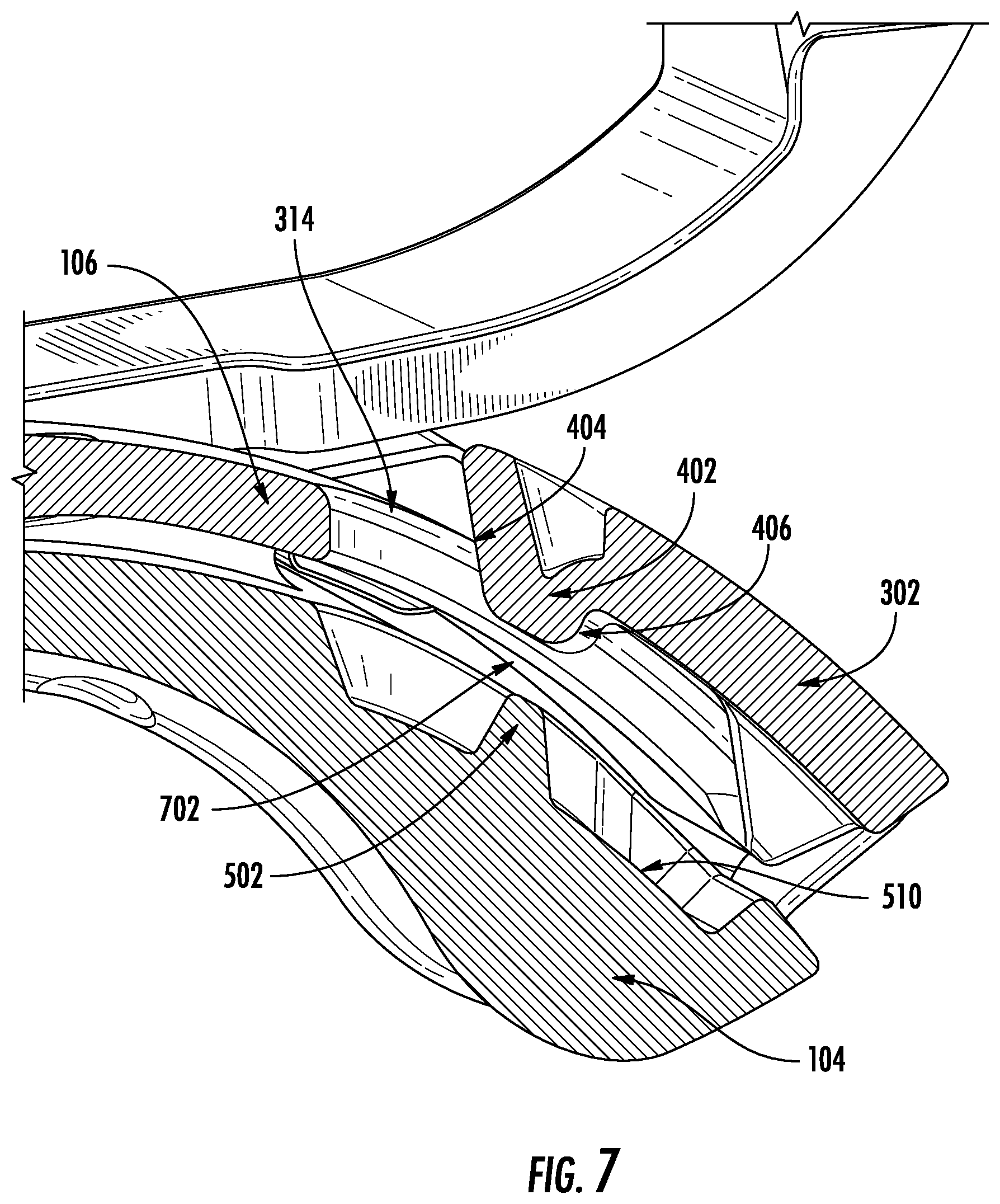 Patent US12137794 Figure 7 – Armband fastening assembly for a wearable accessory arm strap