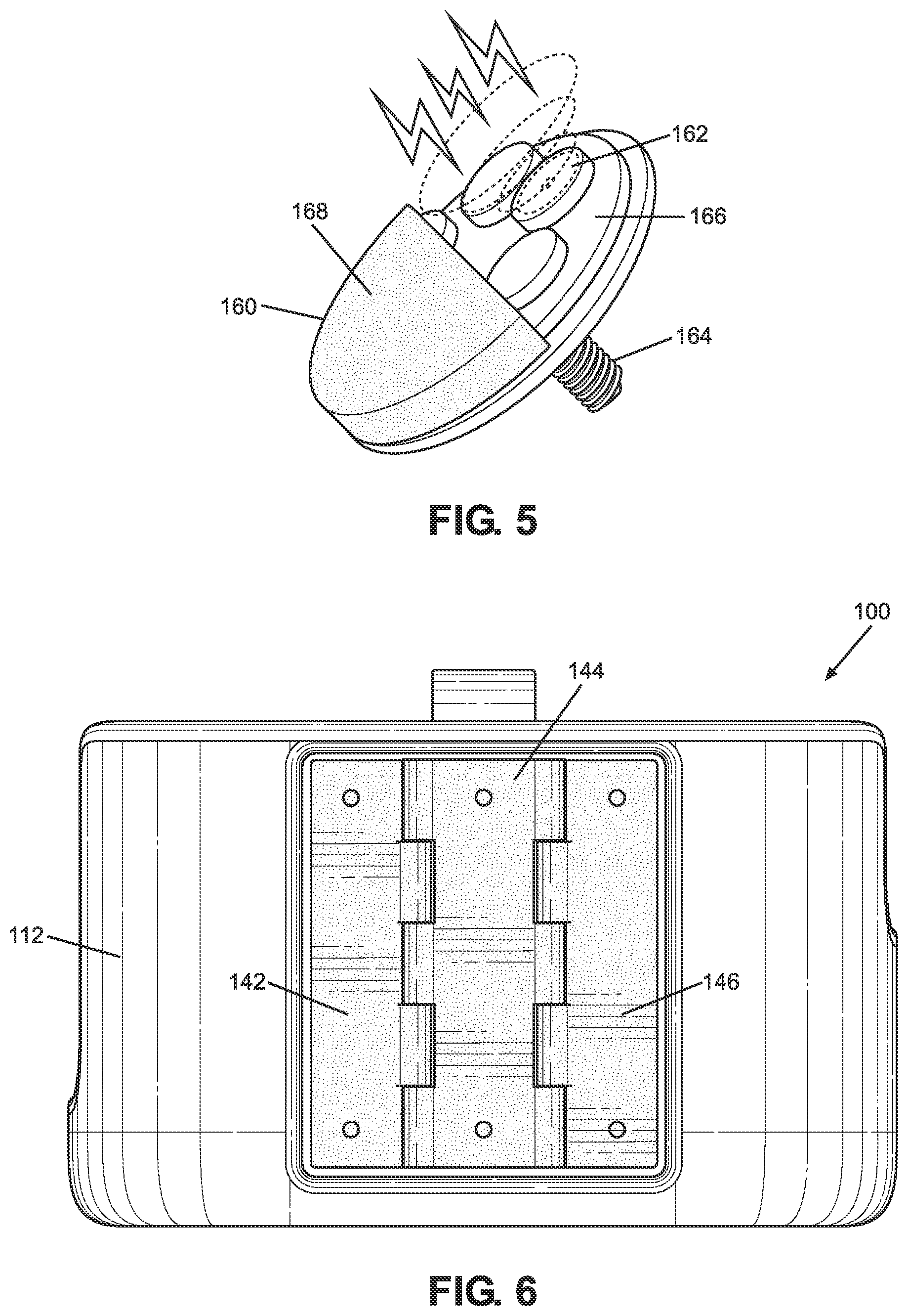 Patent US12137795 Figure 5 – Portable magnetic holder
