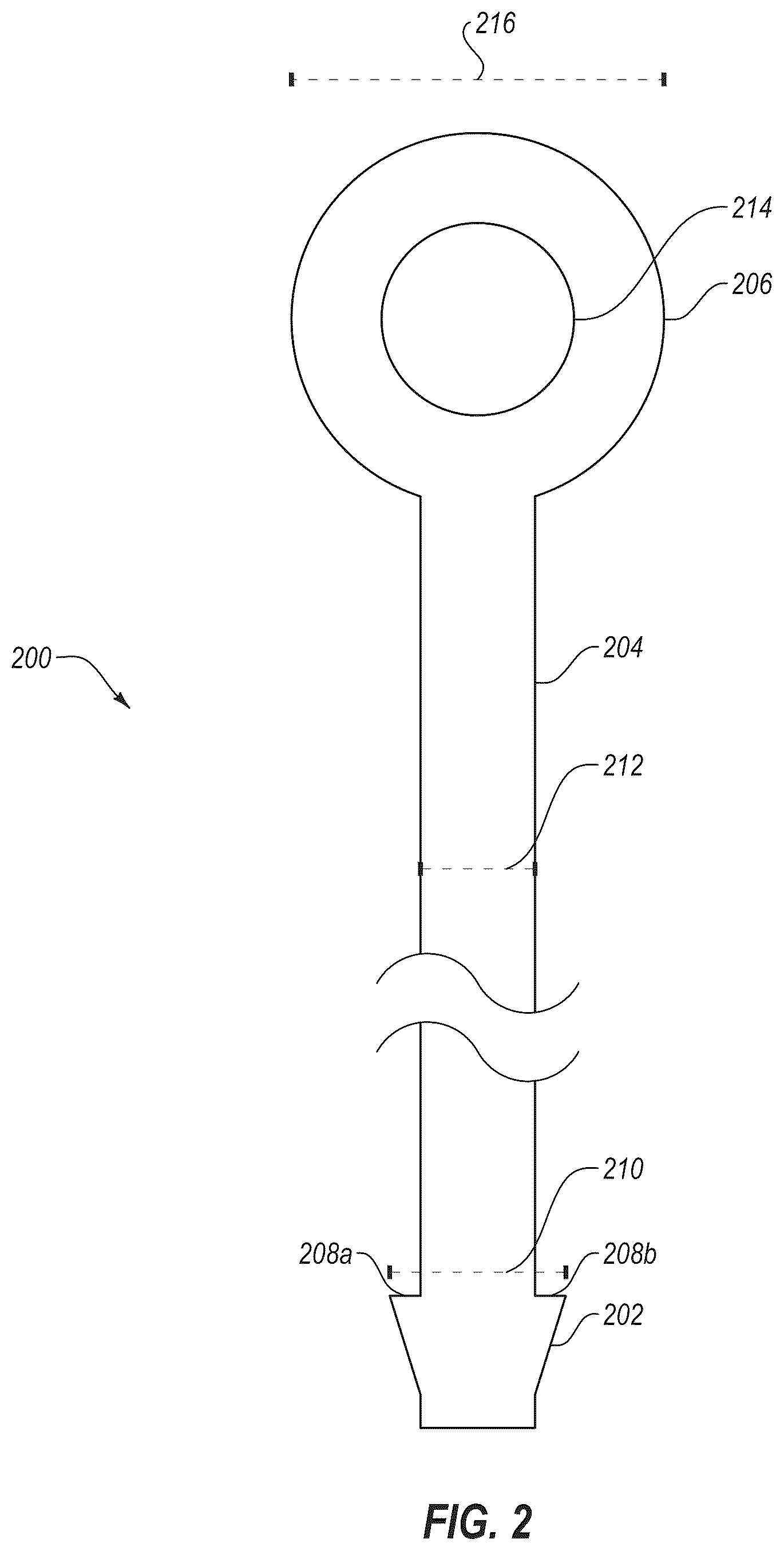 Patent US12137796 Figure 2 – Stringer for retaining empty beverage cans