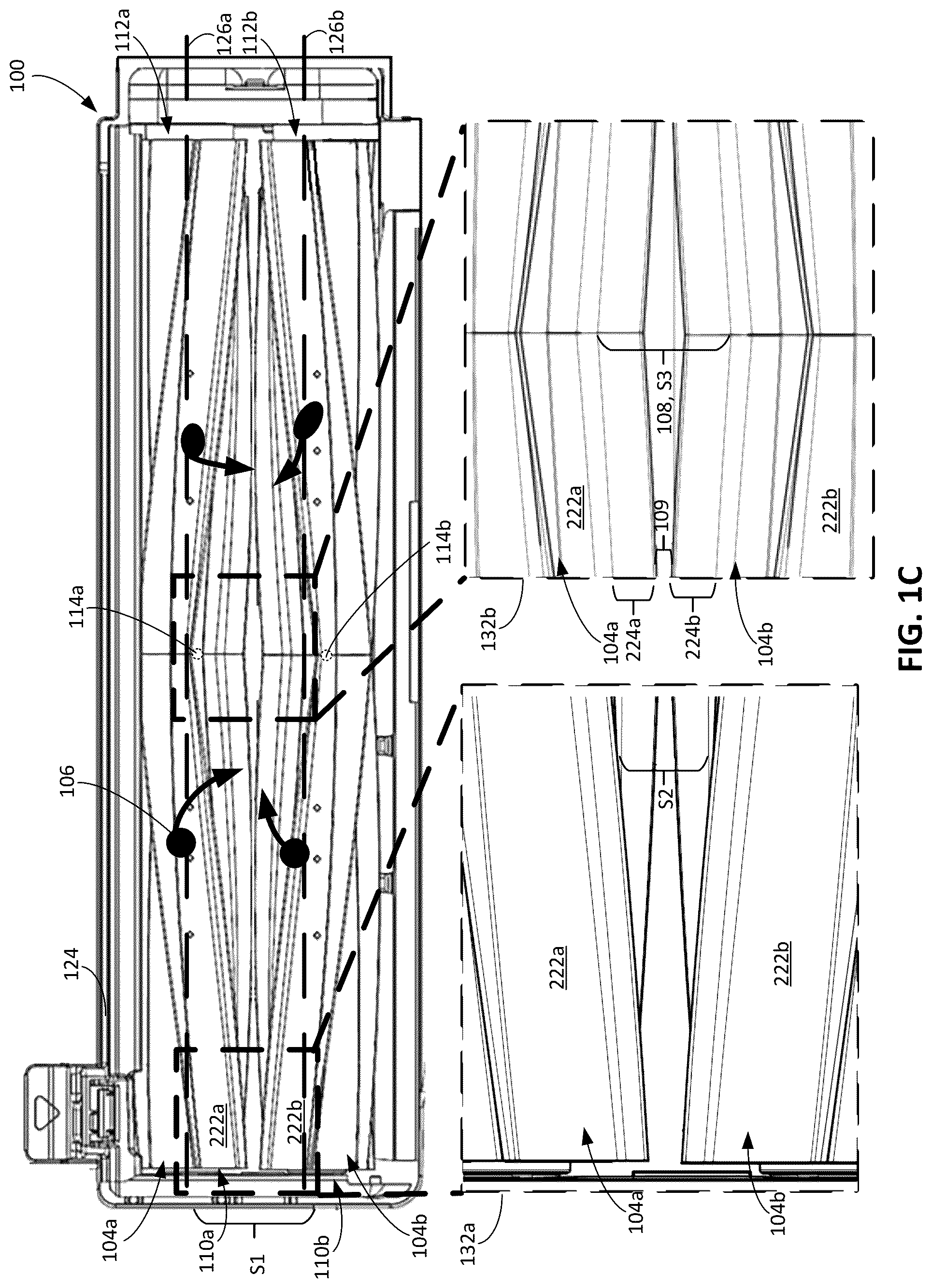 Patent US12137797 Figure 2 – Cleaning roller for cleaning robots
