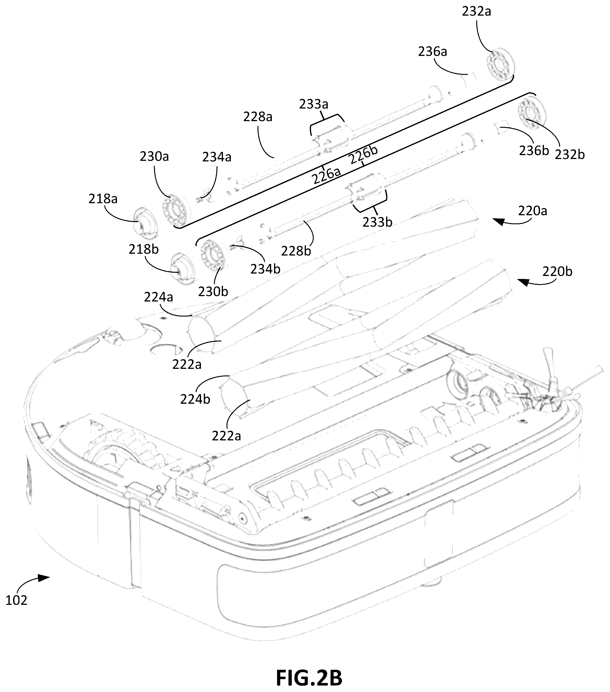Patent US12137797 Figure 4 – Cleaning roller for cleaning robots