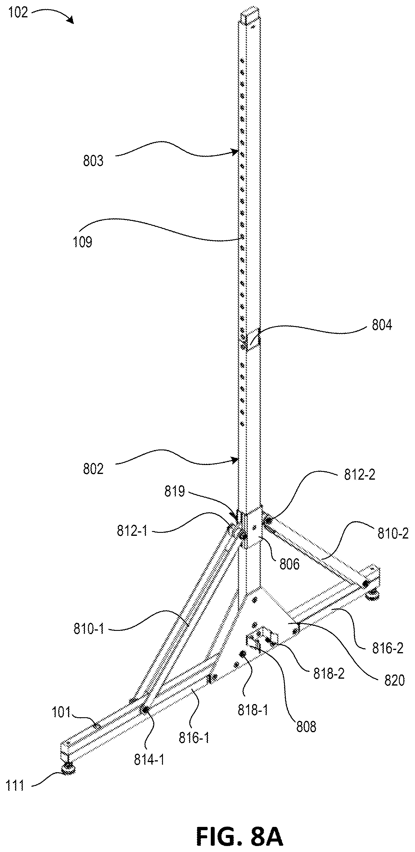 Patent US12137801 Figure 10 – Portable and foldable workstation apparatus