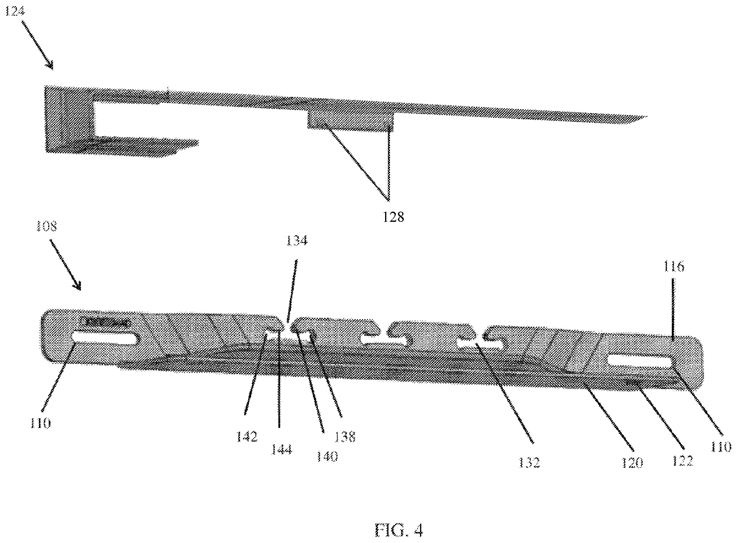 Patent US12137802 Figure 4 – Storage systems including back channels and walls mountable along the back channels