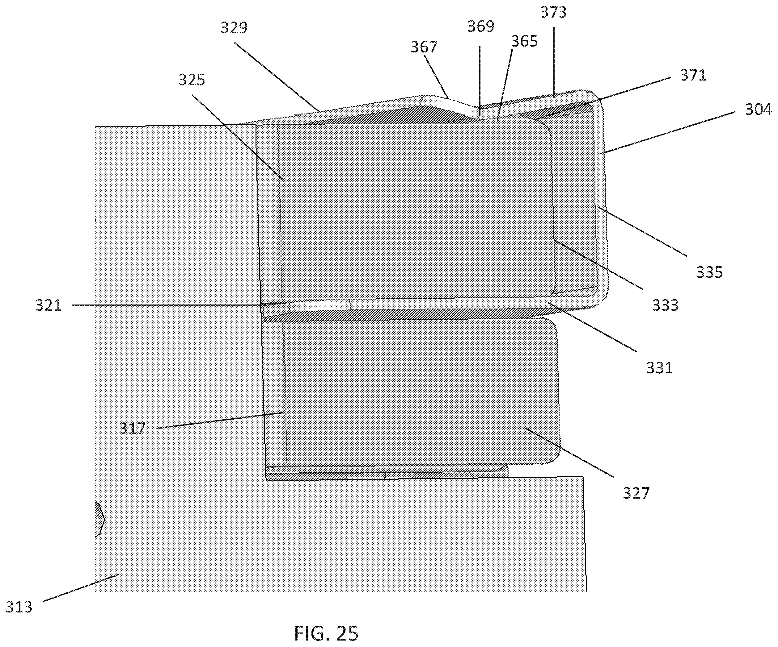 Patent US12137802 Figure 18 – Storage systems including back channels and walls mountable along the back channels