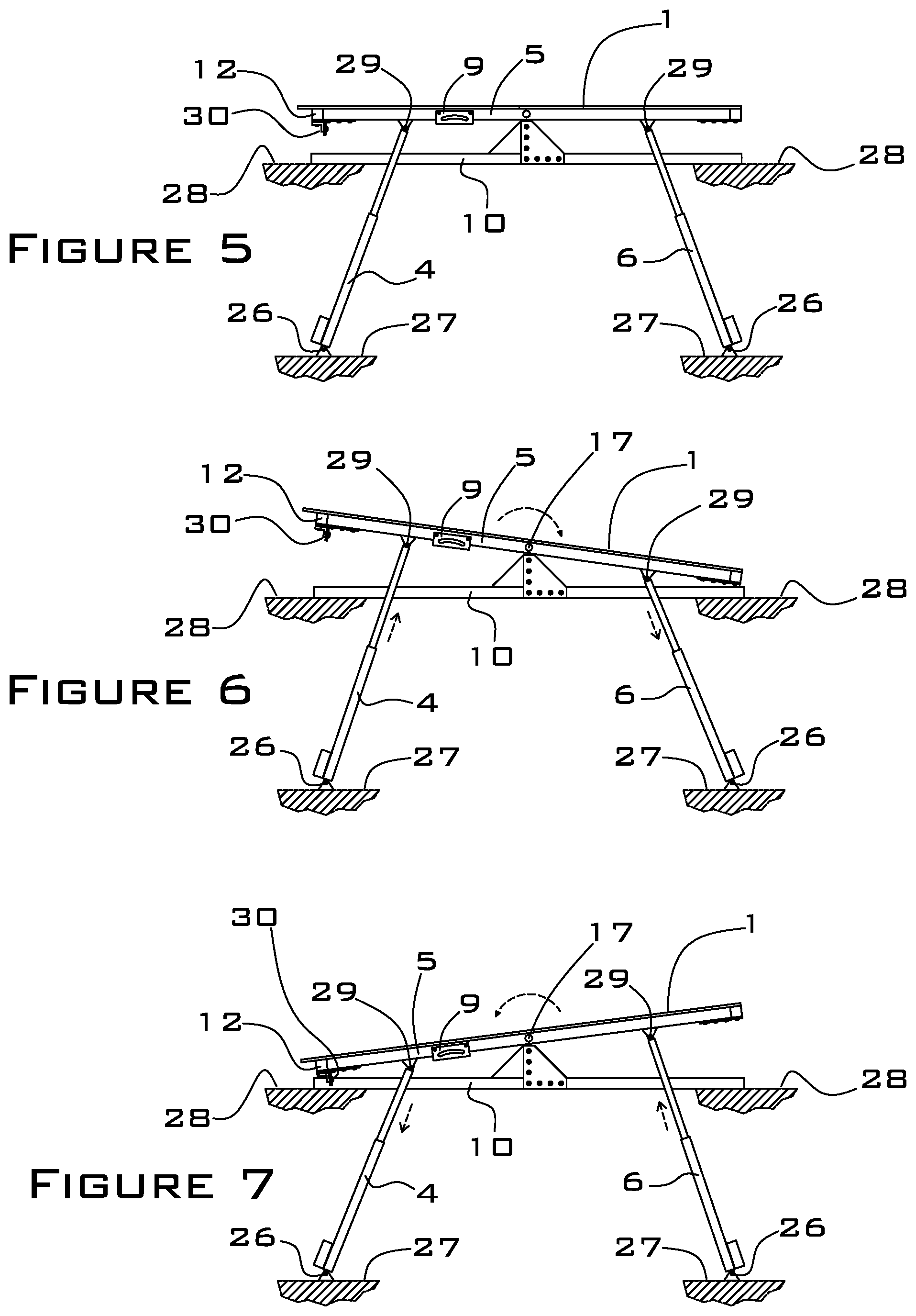 Patent US12137804 Figure 3 – Platform leveling apparatus