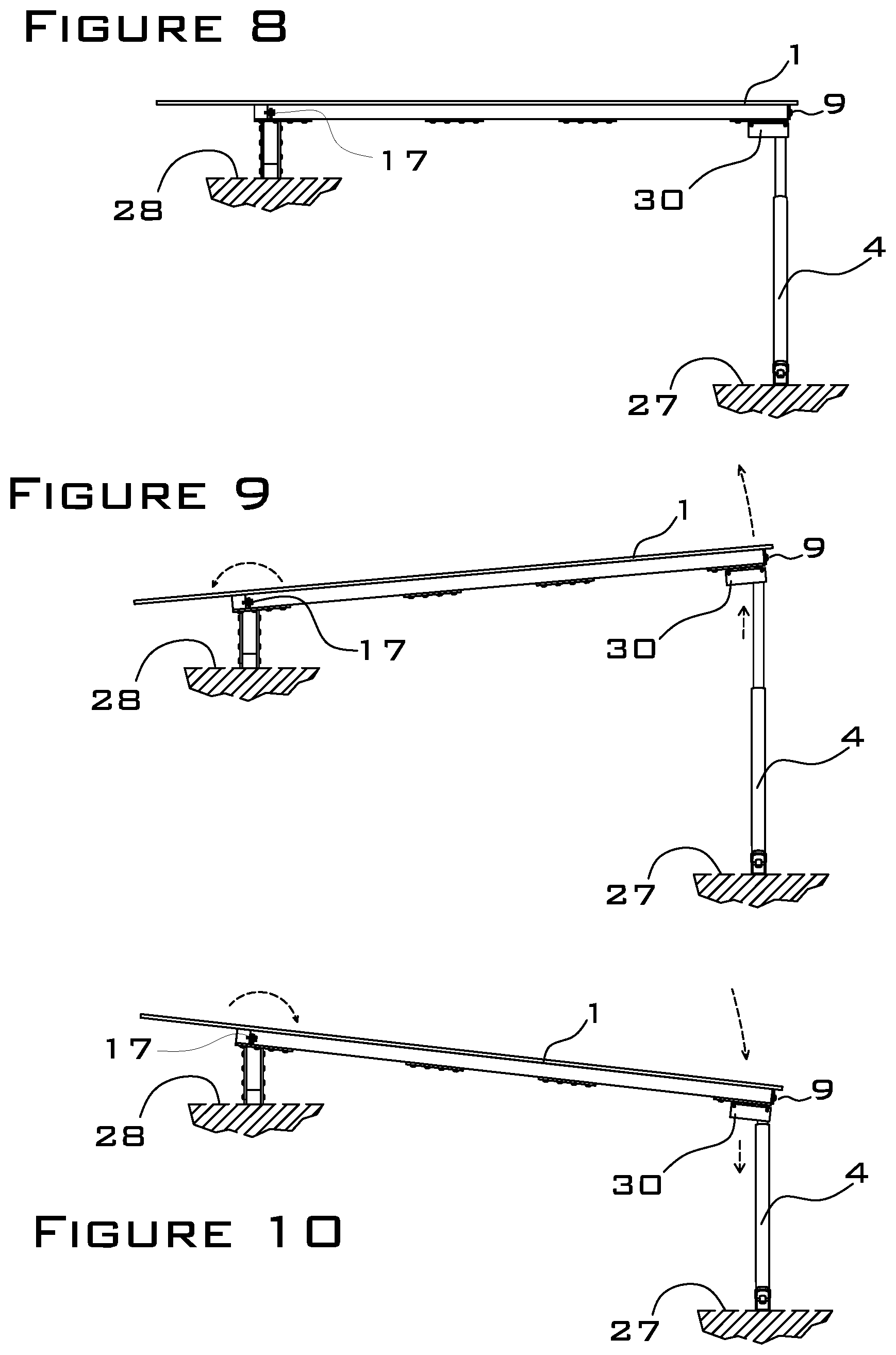 Patent US12137804 Figure 4 – Platform leveling apparatus