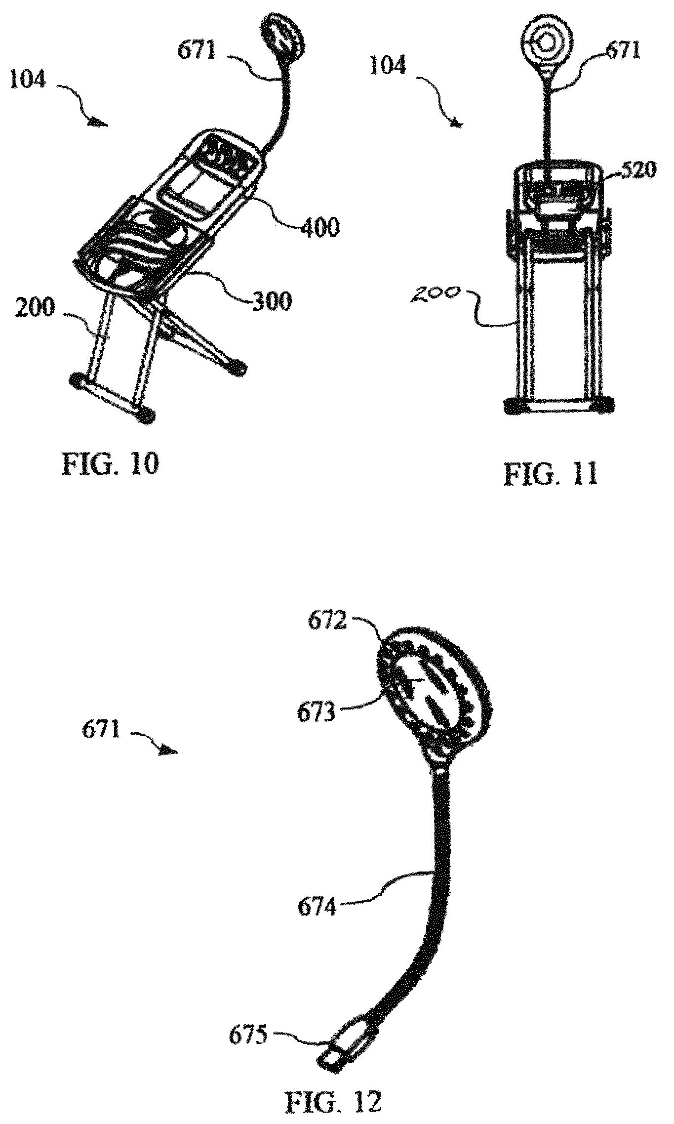 Patent US12137807 Figure 6 – Image capturing foot care apparatuses and camera mounting devices therefor