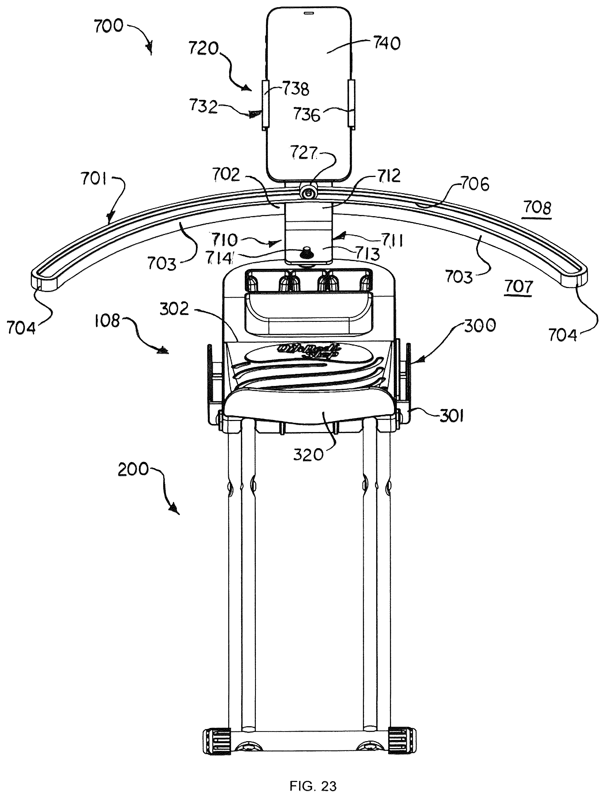 Patent US12137807 Figure 14 – Image capturing foot care apparatuses and camera mounting devices therefor