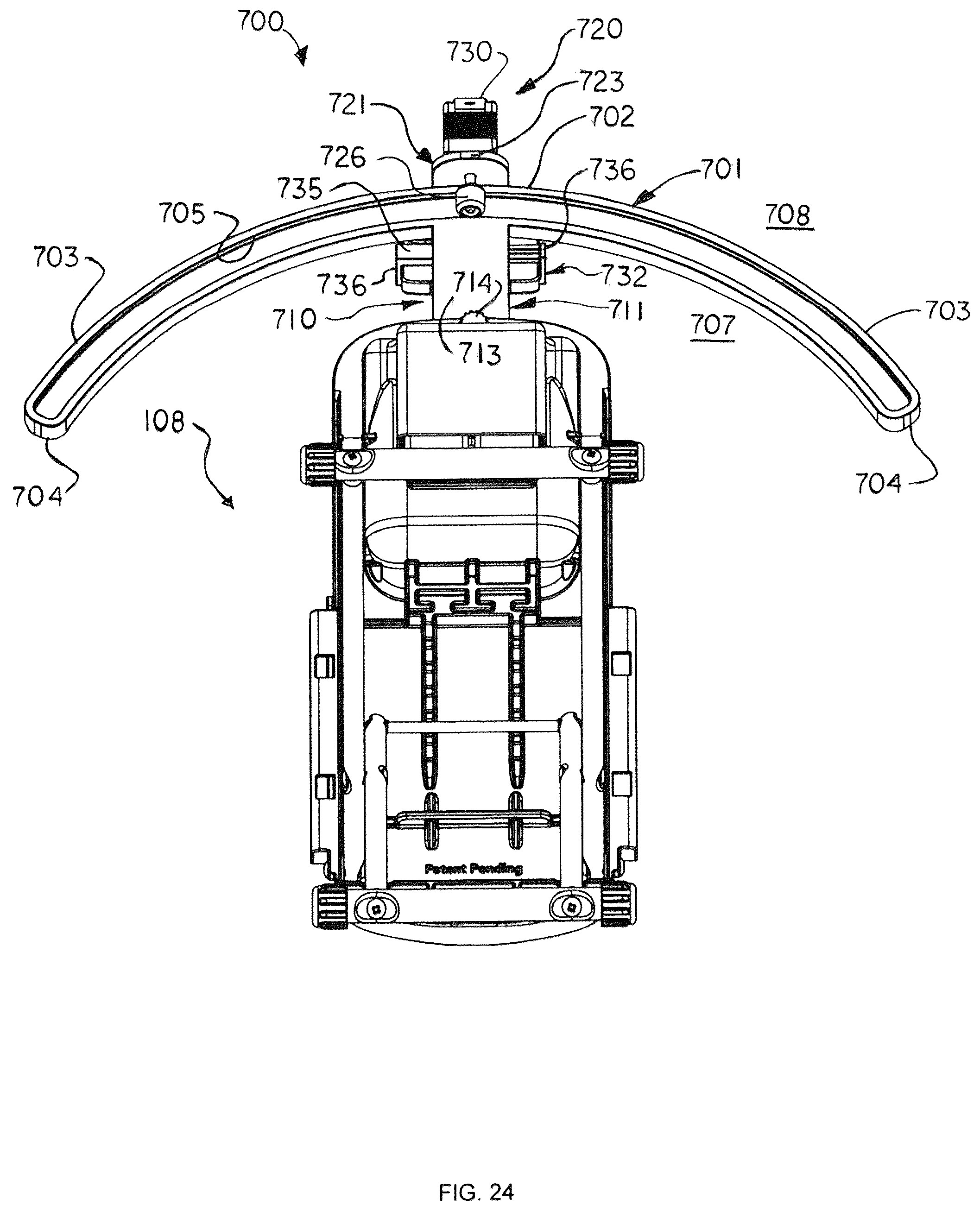 Patent US12137807 Figure 15 – Image capturing foot care apparatuses and camera mounting devices therefor