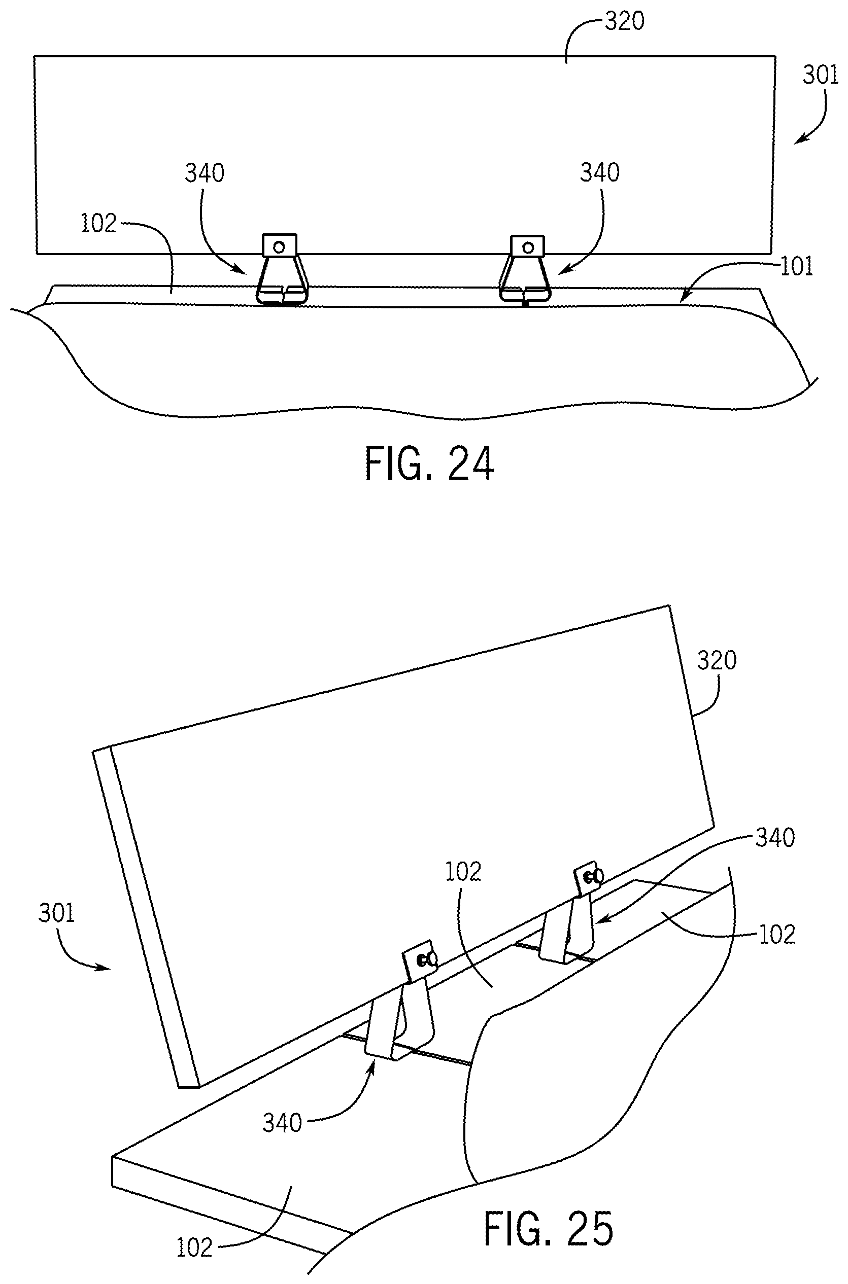 Patent US12137808 Figure 13 – Headboard assembly for modular bed frame