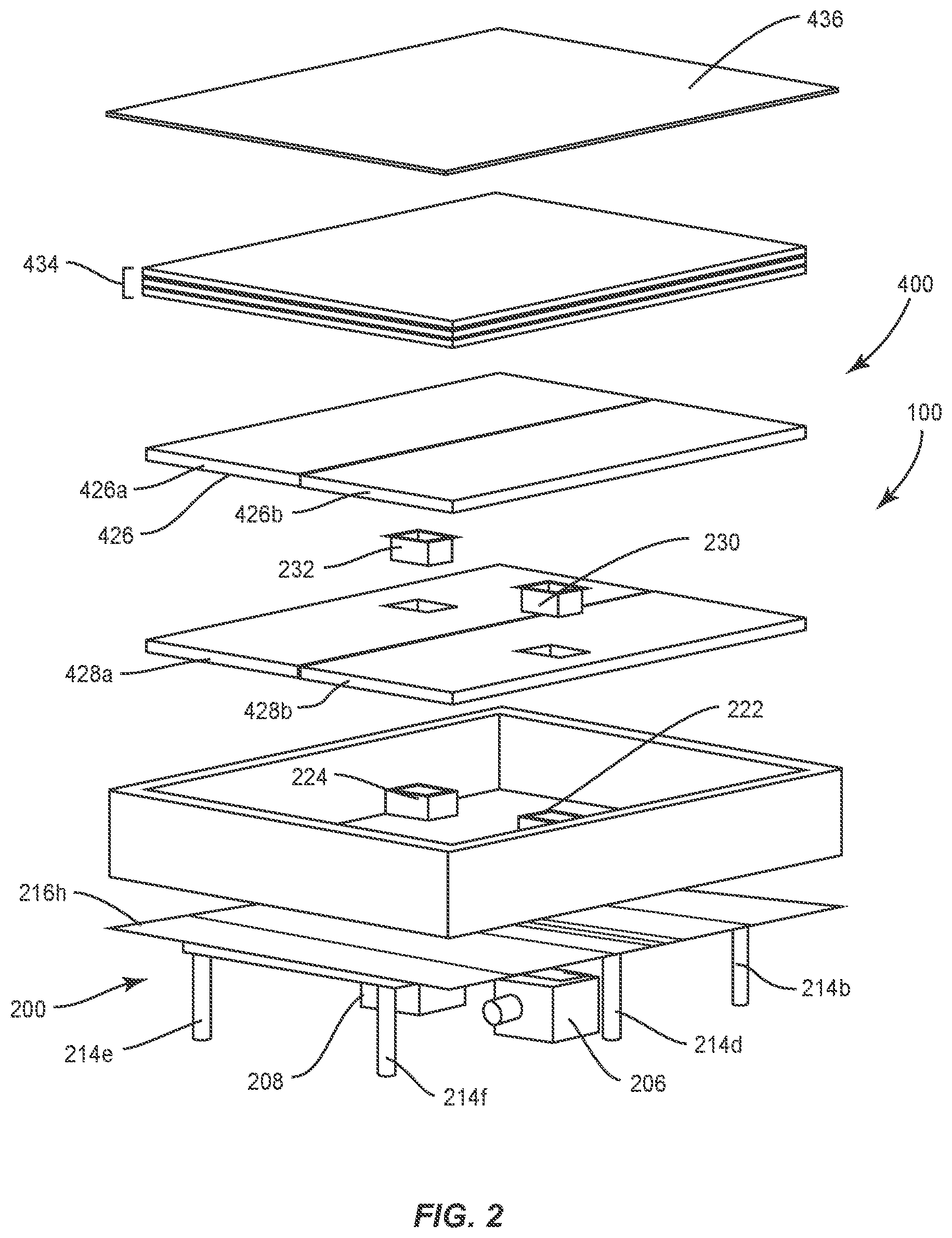 Patent US12137810 Figure 2 – Bedding system, kit and method