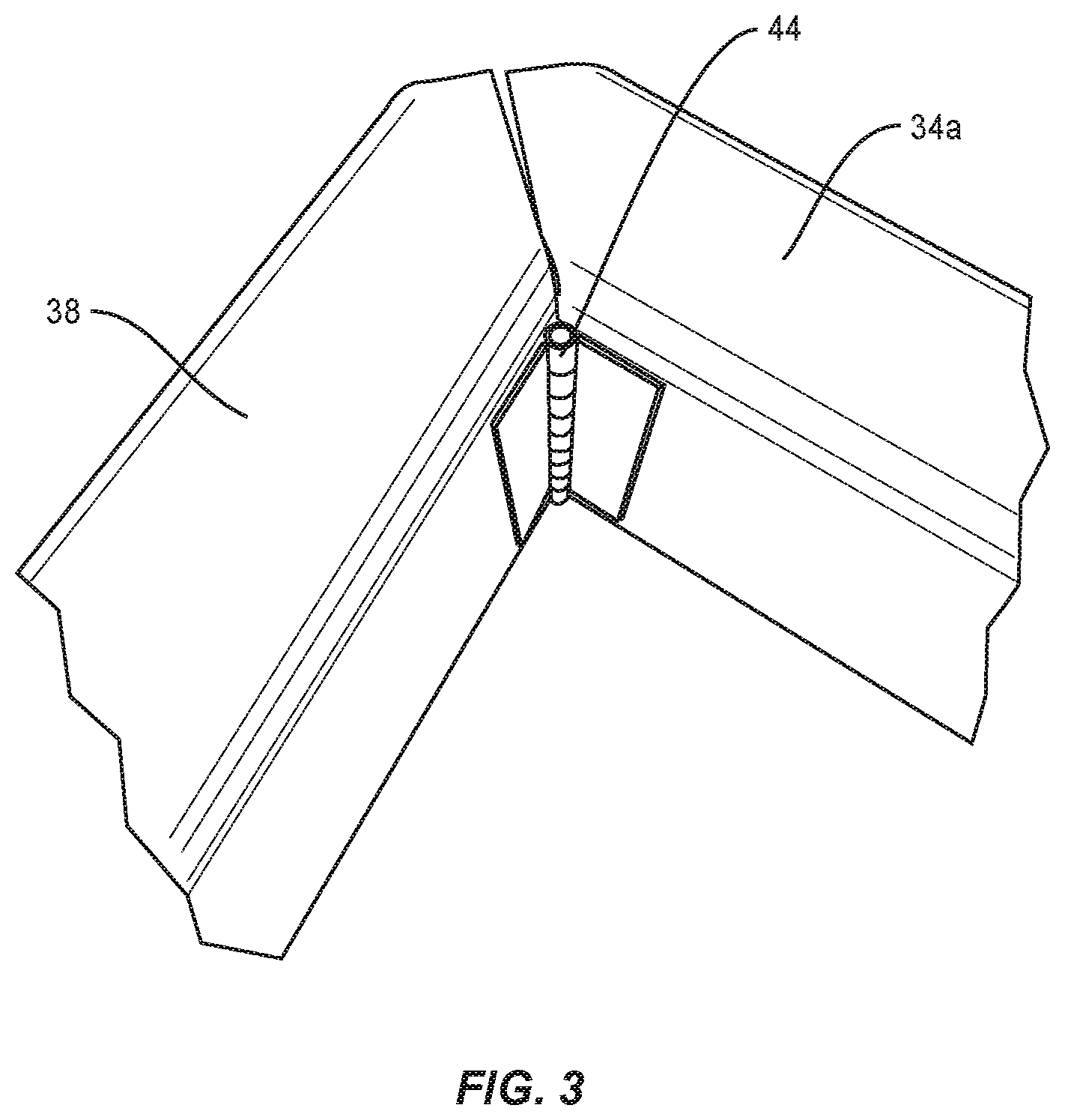 Patent US12137812 Figure 3 – Mattress assembly and method