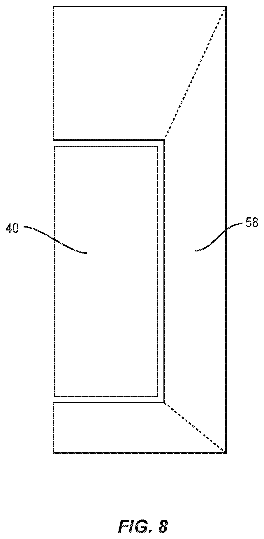 Patent US12137812 Figure 8 – Mattress assembly and method