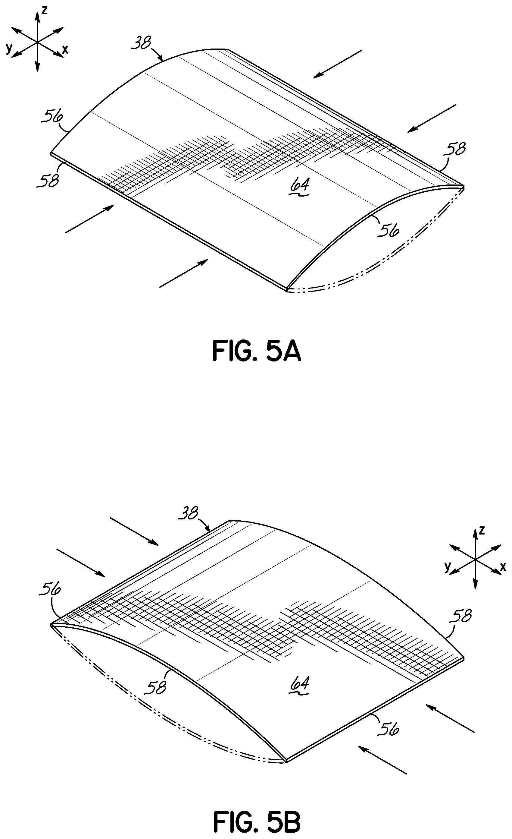 Patent US12137813 Figure 6 – Pocketed spring assembly having dimensionally stabilizing substrate
