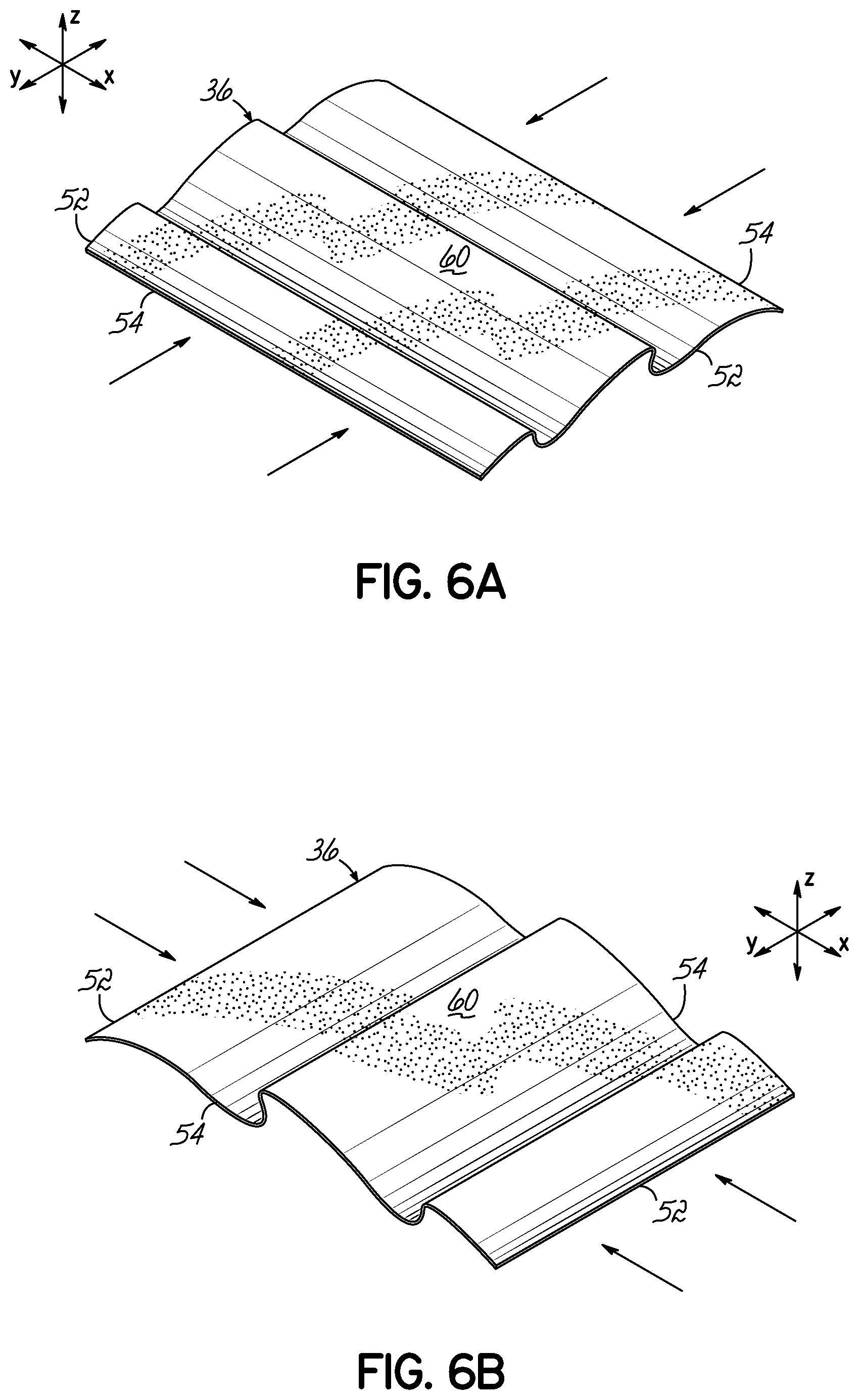 Patent US12137813 Figure 7 – Pocketed spring assembly having dimensionally stabilizing substrate