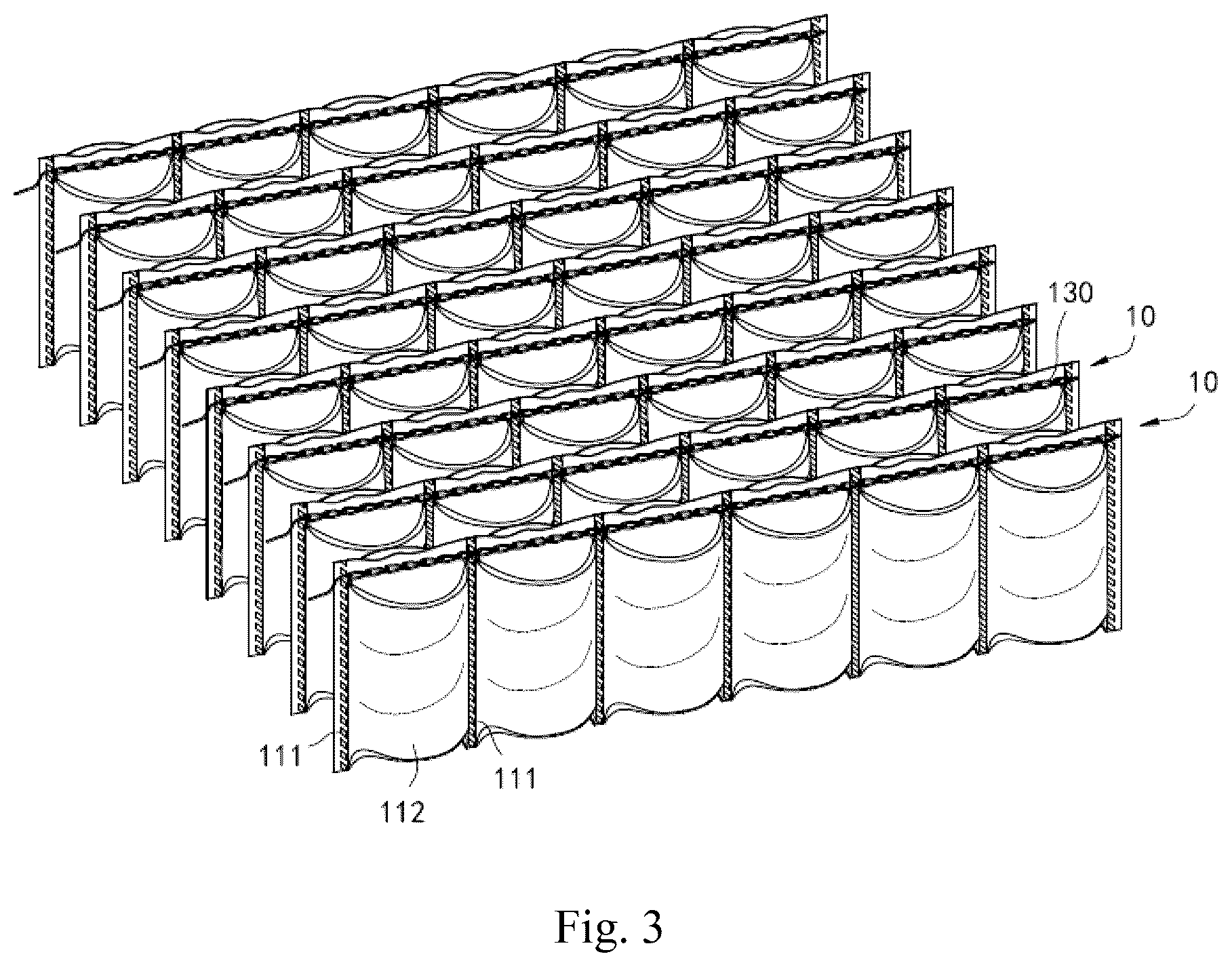 Patent US12137814 Figure 2 – Pocket spring string, pocket spring mattress core, and mattress