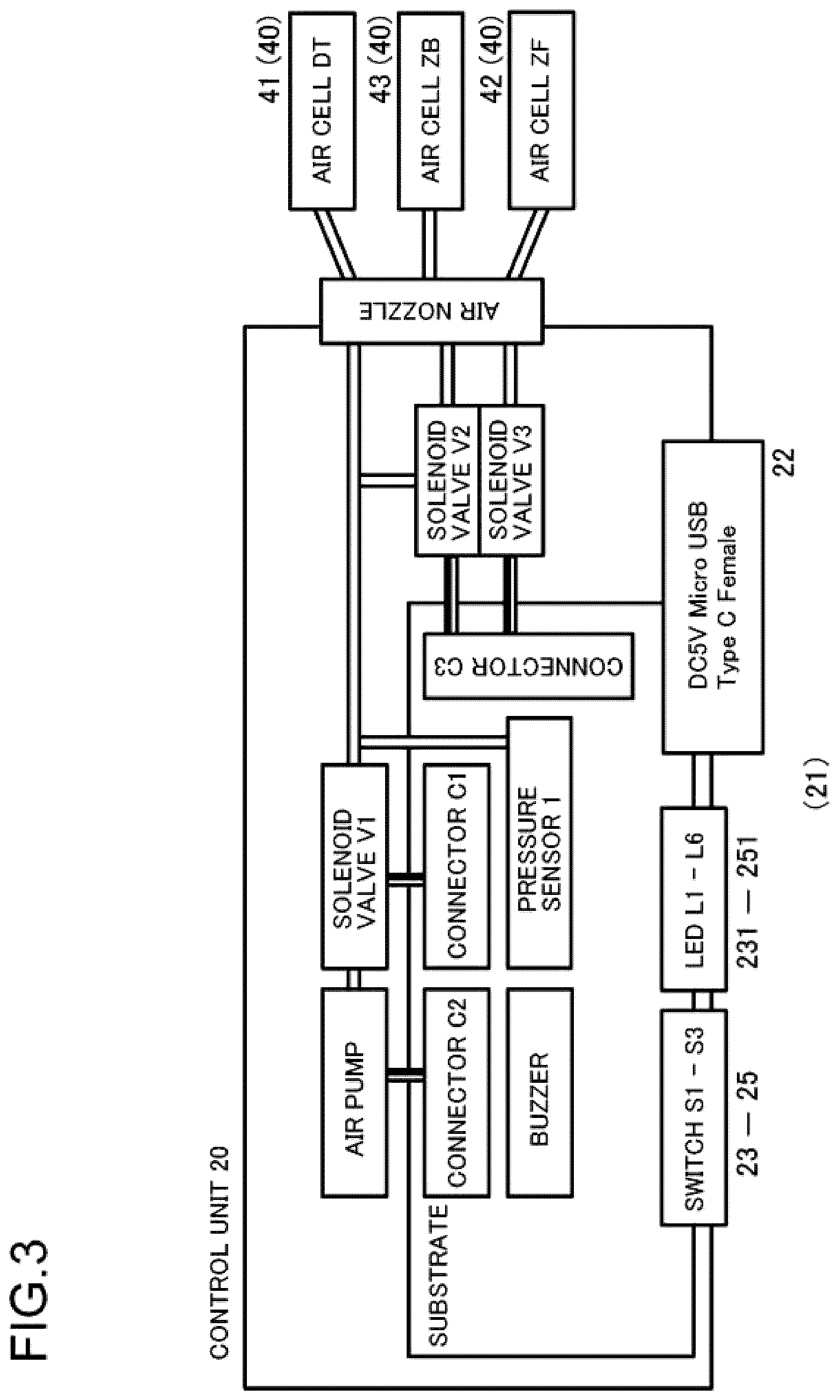 Patent US12137815 Figure 3 – Seat cushion