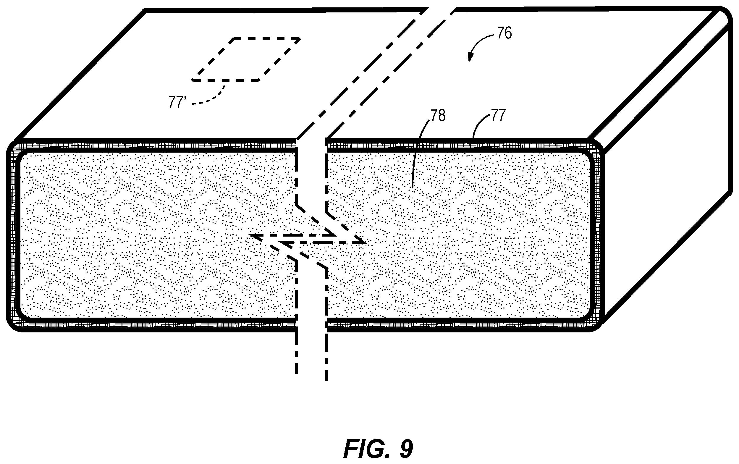Patent US12137816 Figure 7 – Rearrangeable mattress with covered layers