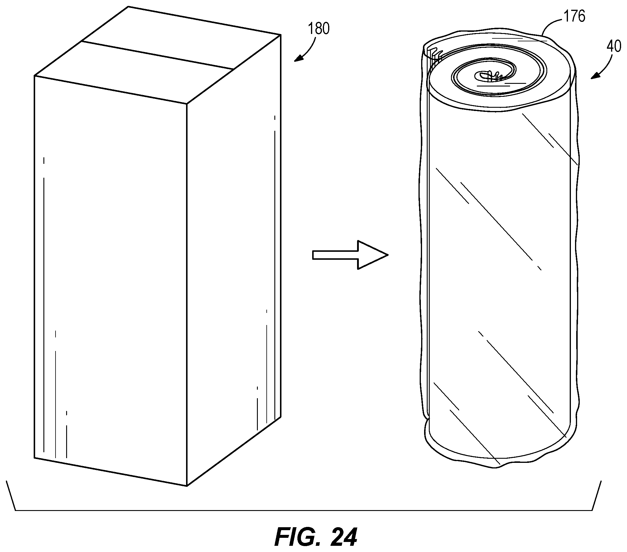 Patent US12137816 Figure 20 – Rearrangeable mattress with covered layers