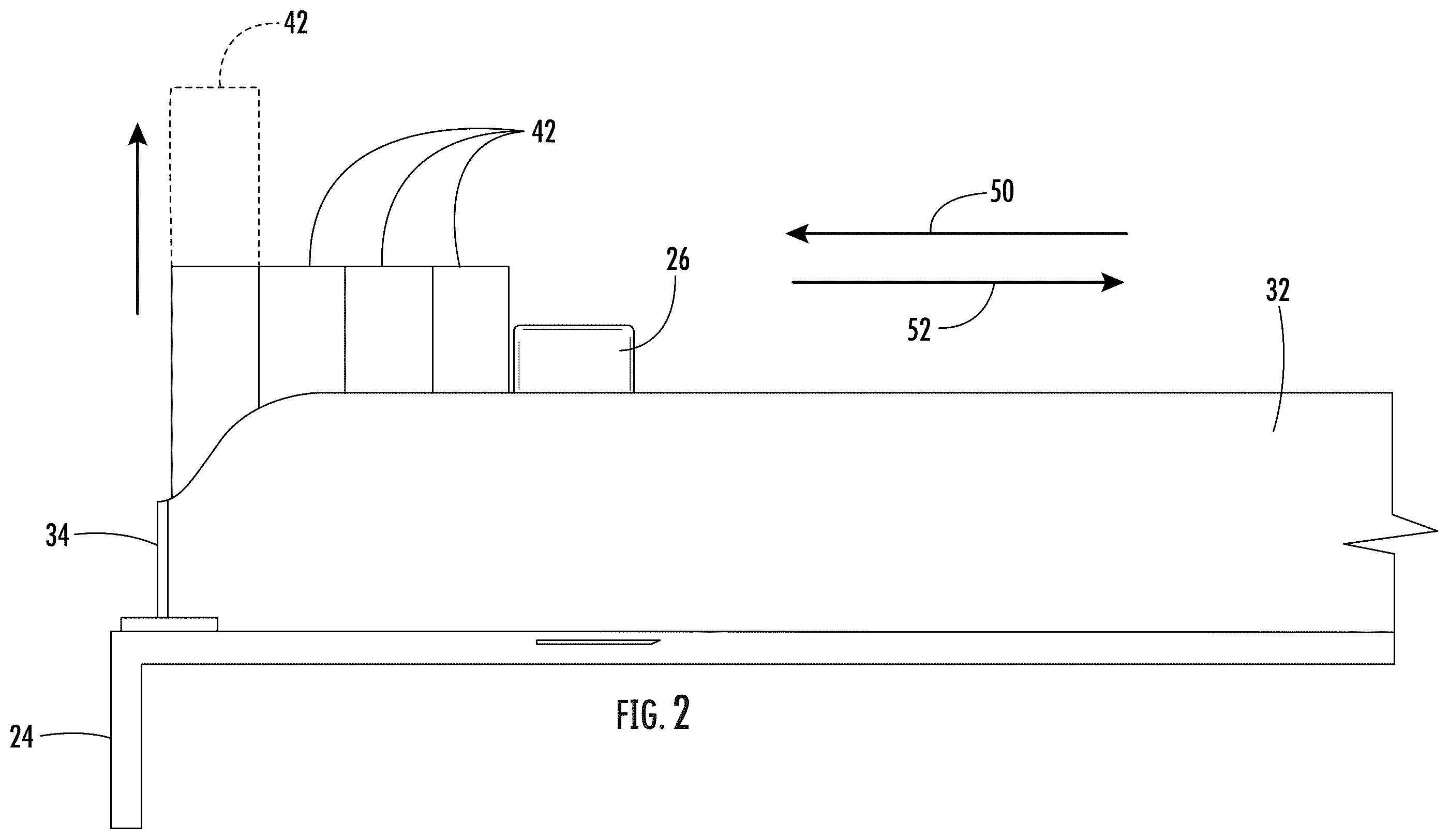 Patent US12137819 Figure 2 – Anti-theft pusher with incremental distance detection