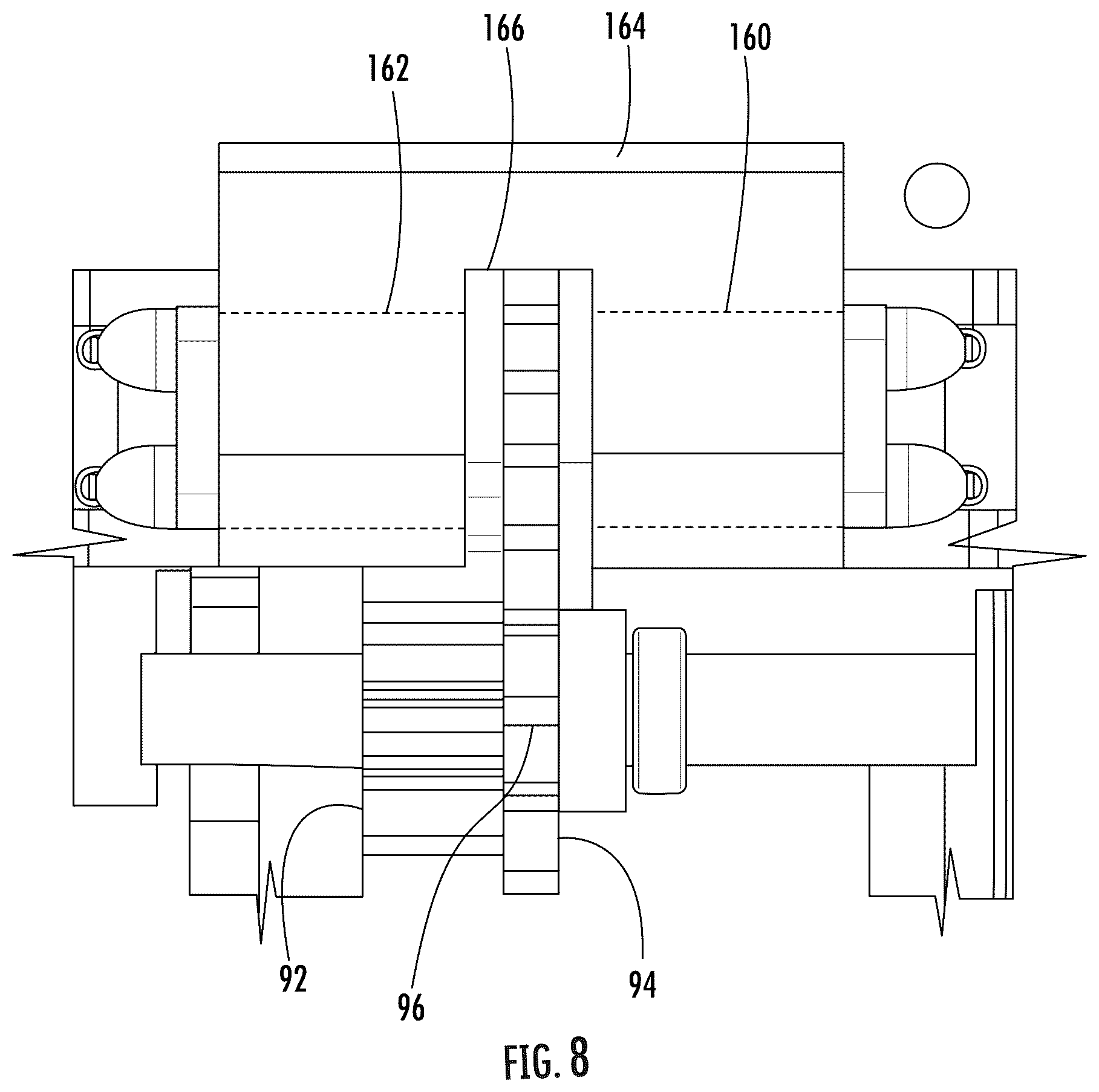 Patent US12137819 Figure 8 – Anti-theft pusher with incremental distance detection
