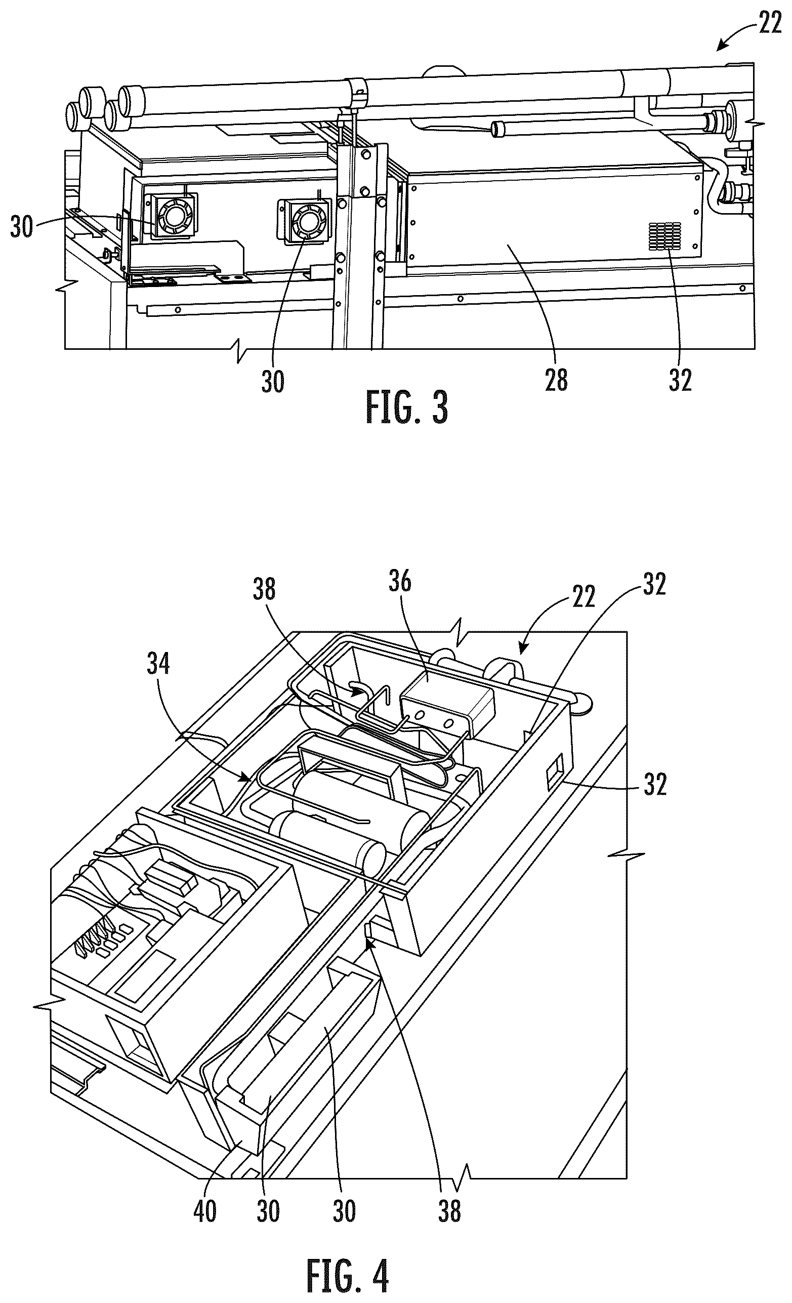 Patent US12137821 Figure 2 – Refrigerated display cabinet