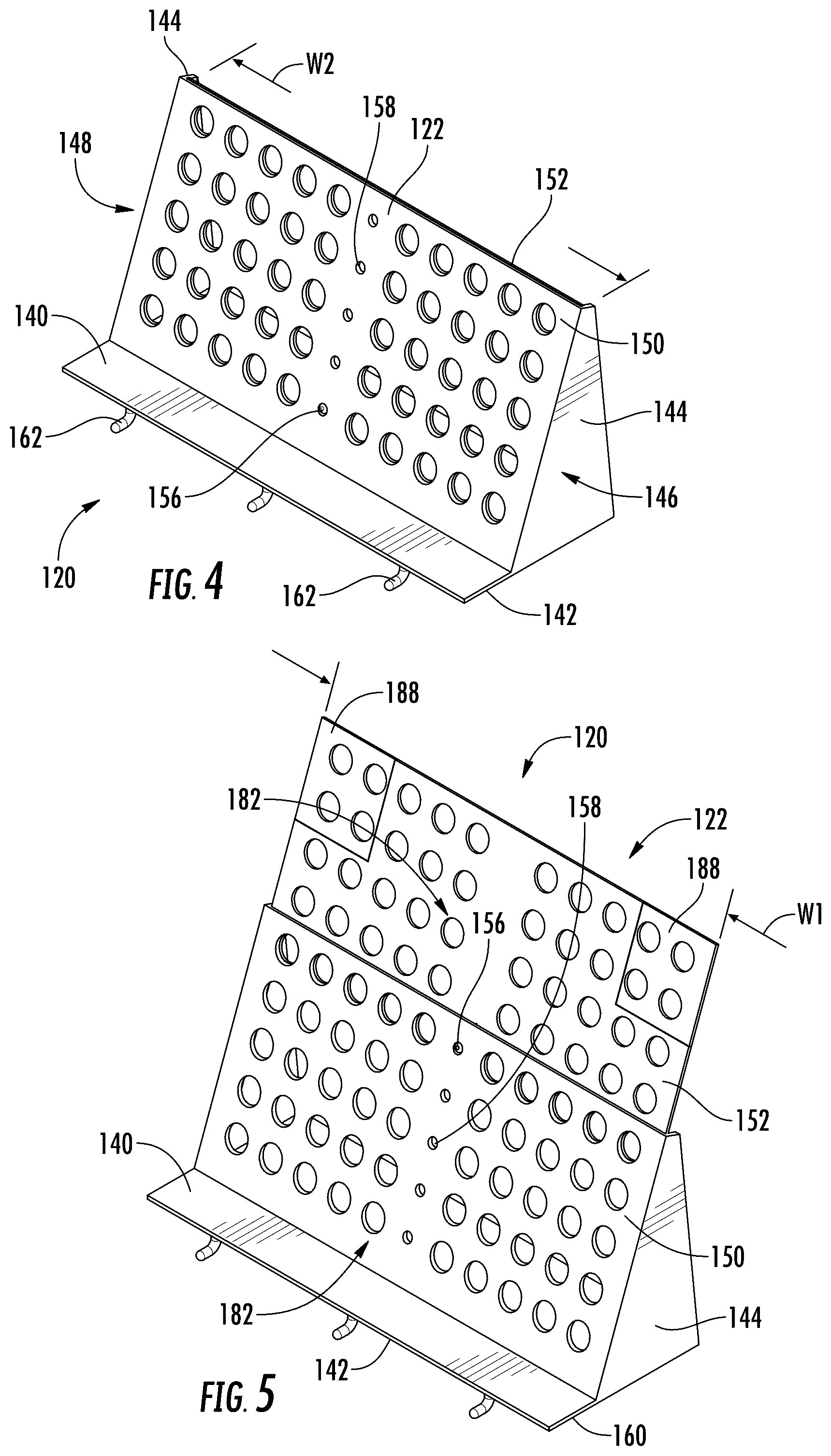 Patent US12137822 Figure 3 – Shelving system and methods