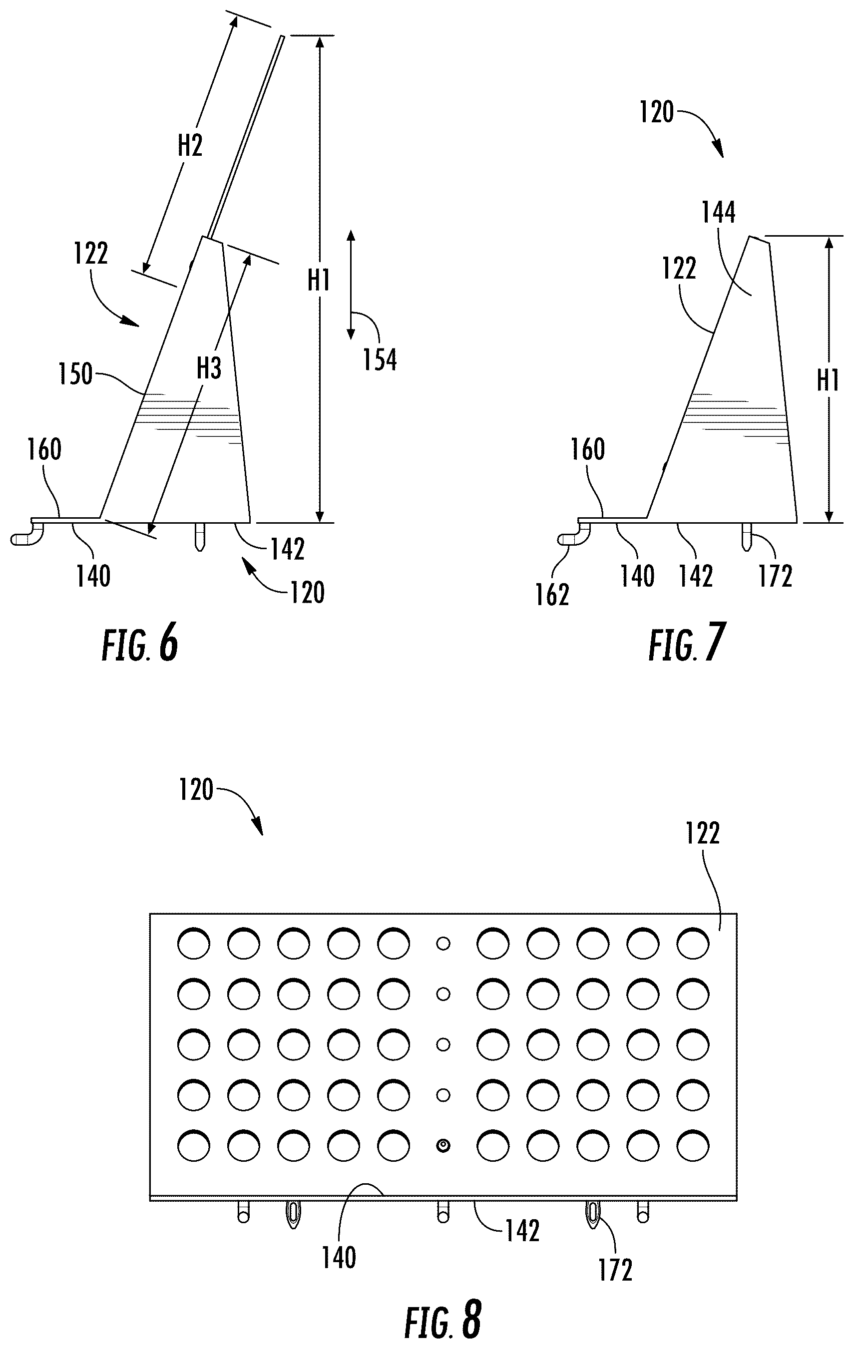 Patent US12137822 Figure 4 – Shelving system and methods
