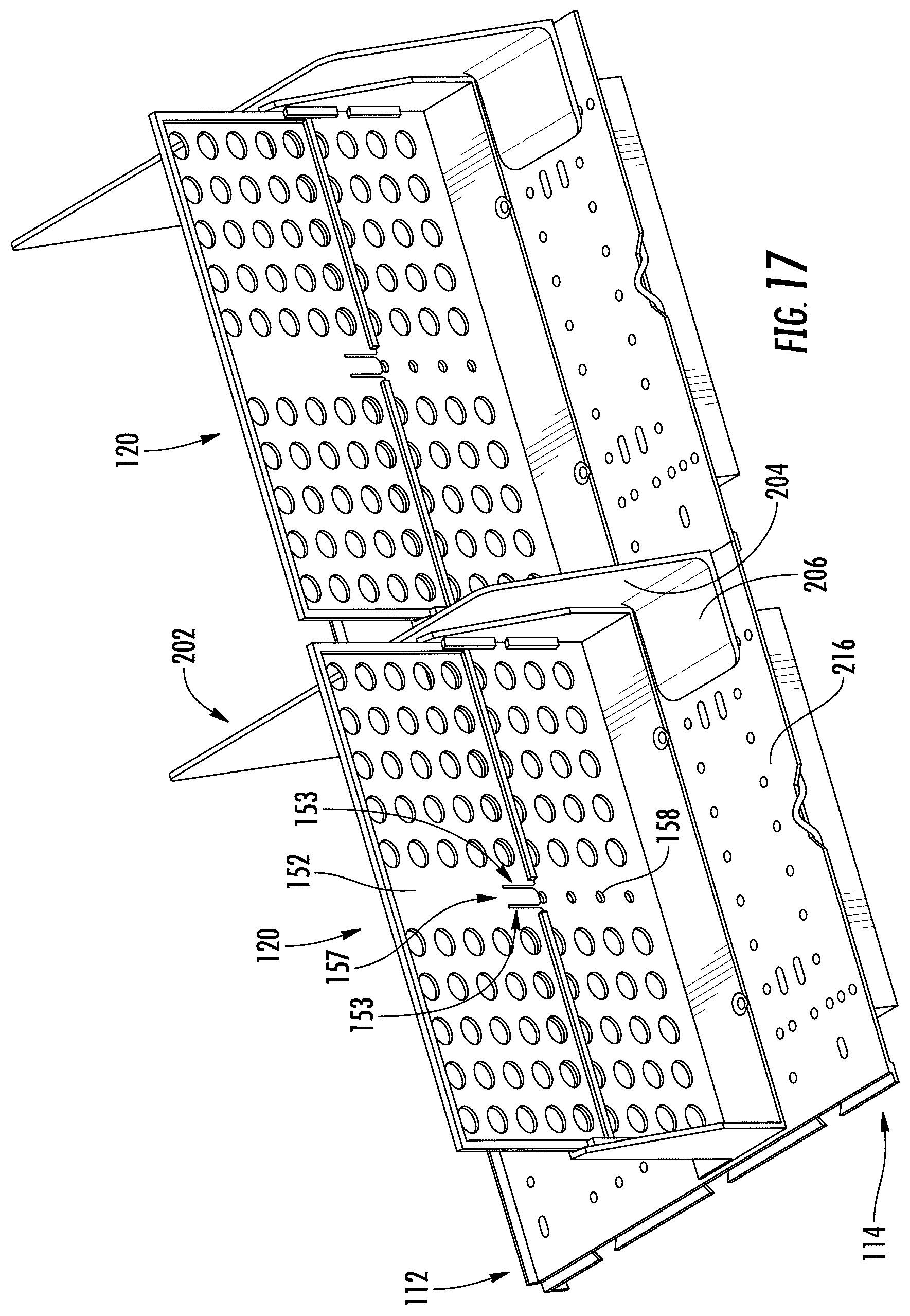 Patent US12137822 Figure 13 – Shelving system and methods