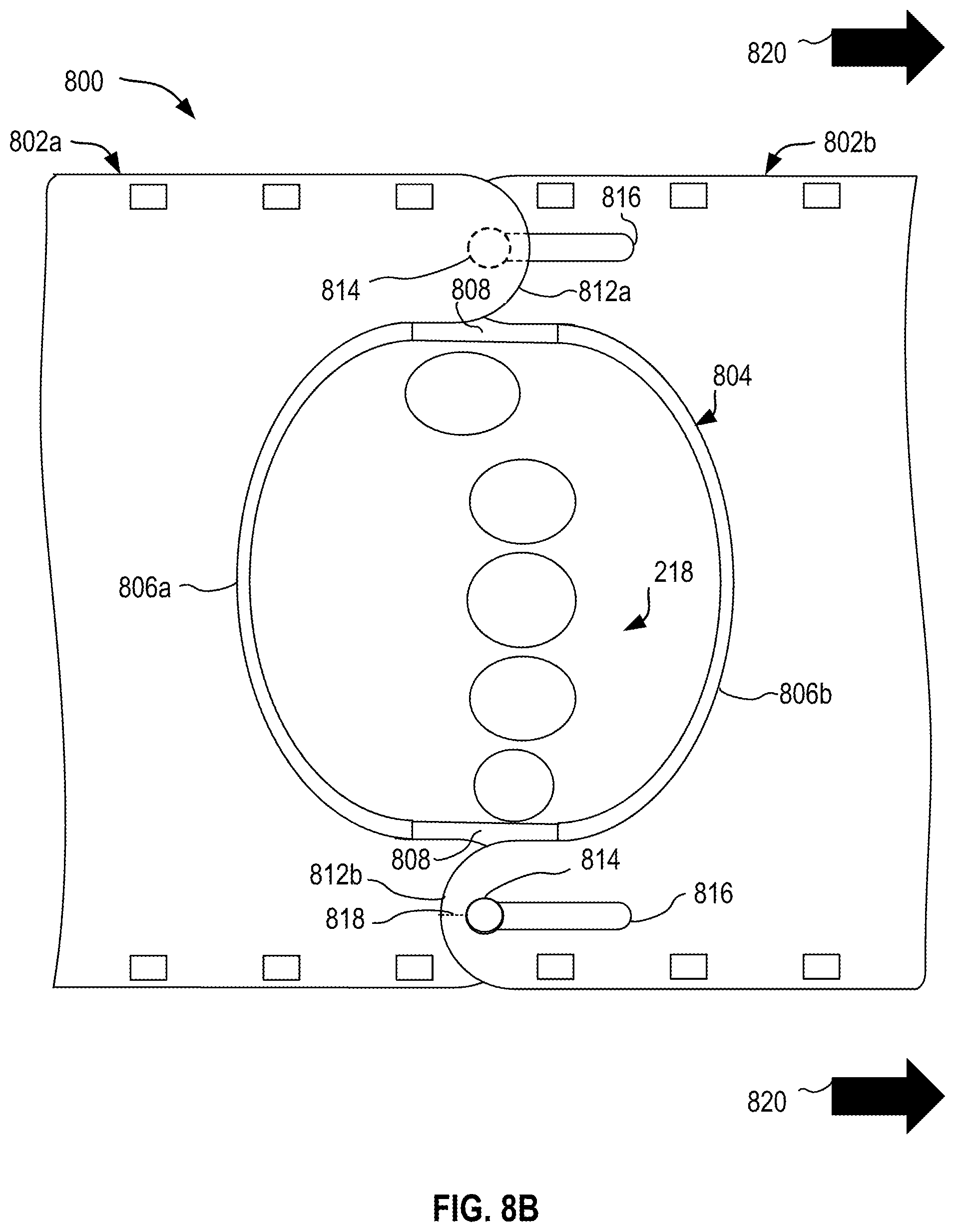 Patent US12137826 Figure 8 – Glove cartidge assemblies for touchless glove application systems