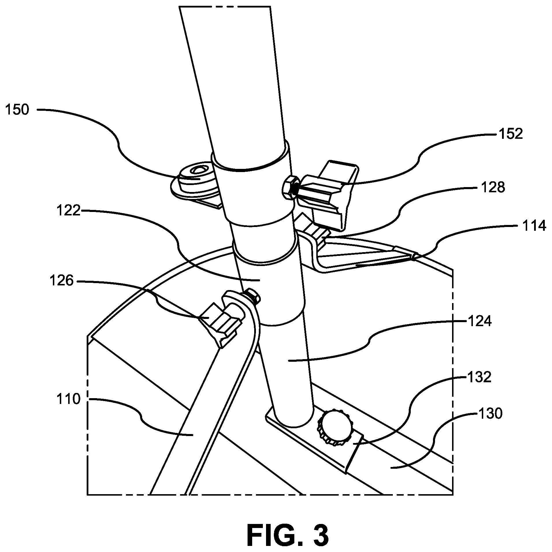 Patent US12137828 Figure 3 – Decorative light frame device