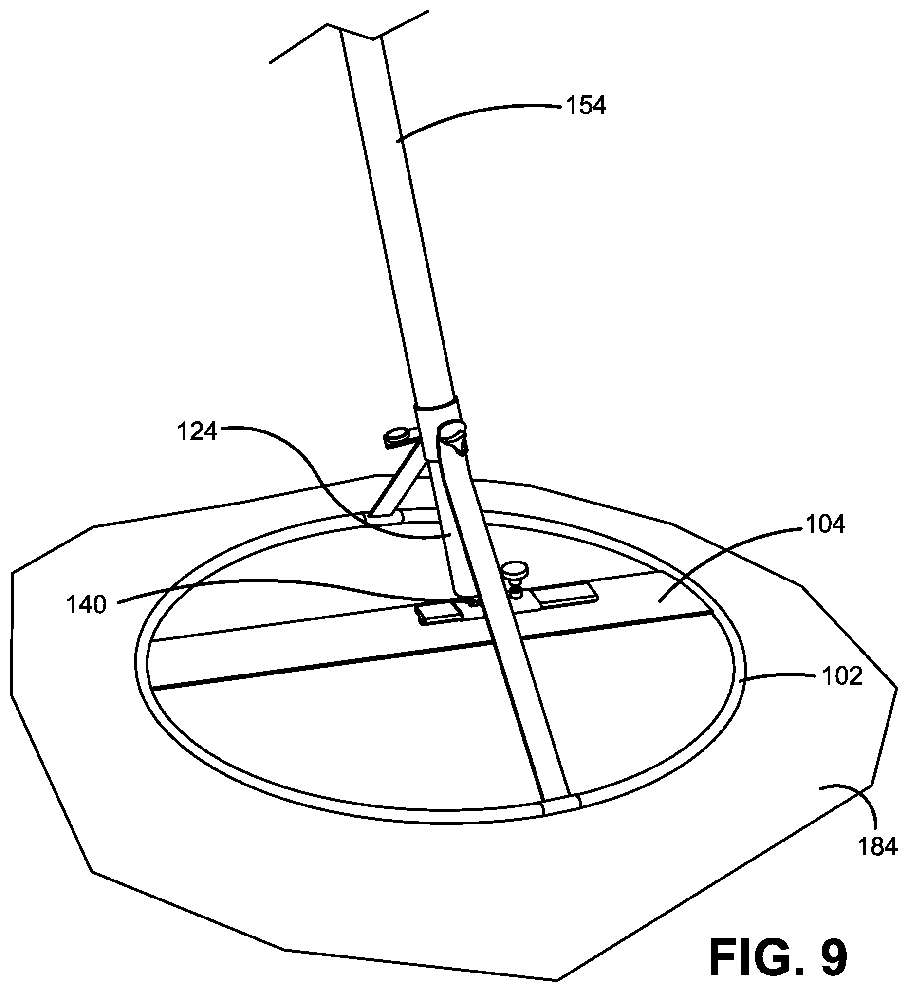 Patent US12137828 Figure 9 – Decorative light frame device
