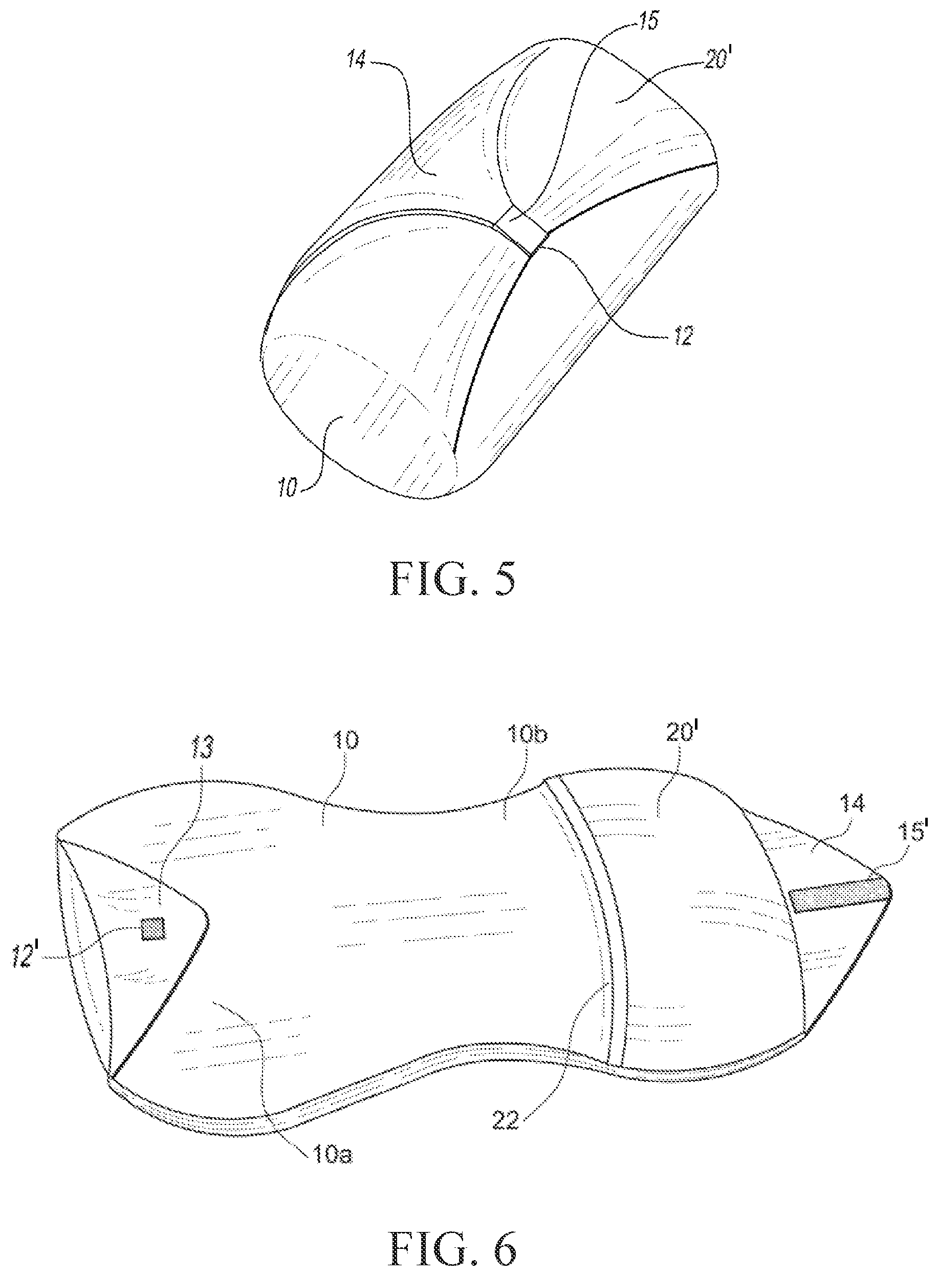 Patent US12137829 Figure 3 – Multifunctional pillow