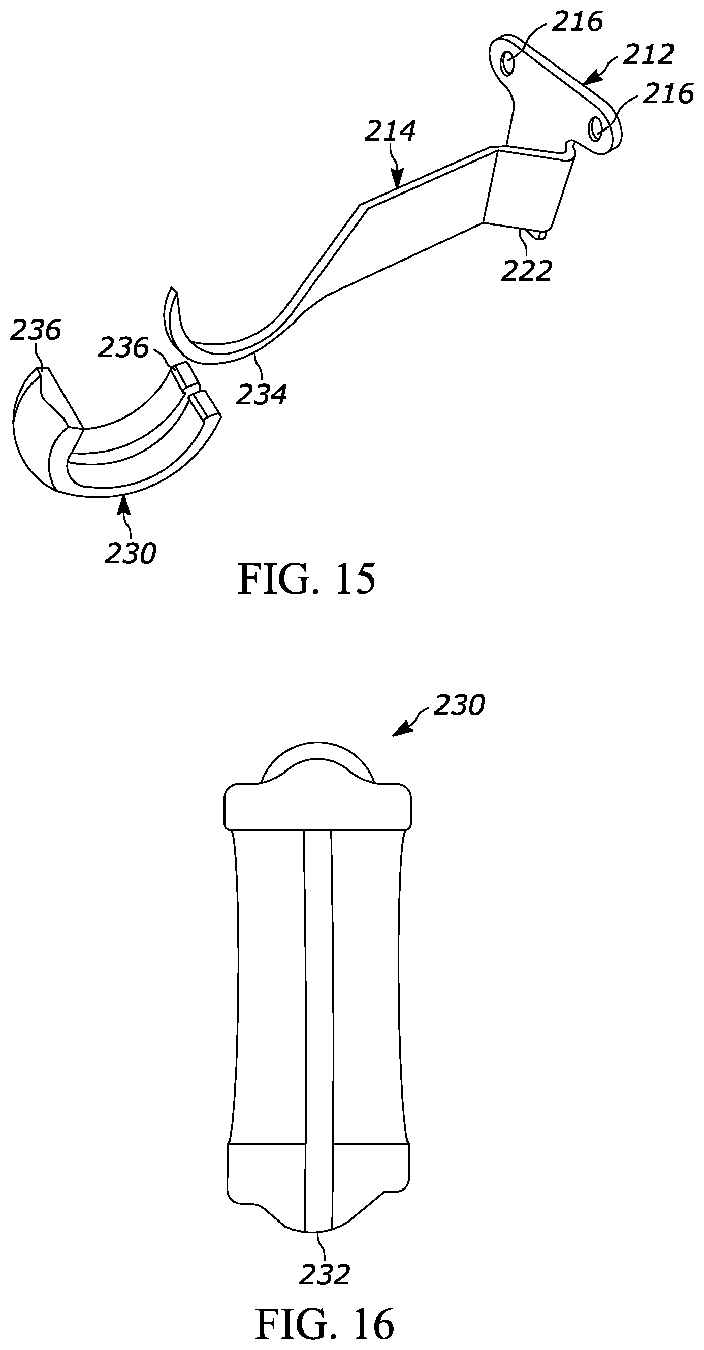 Patent US12137831 Figure 9 – Bracket for surface mounting
